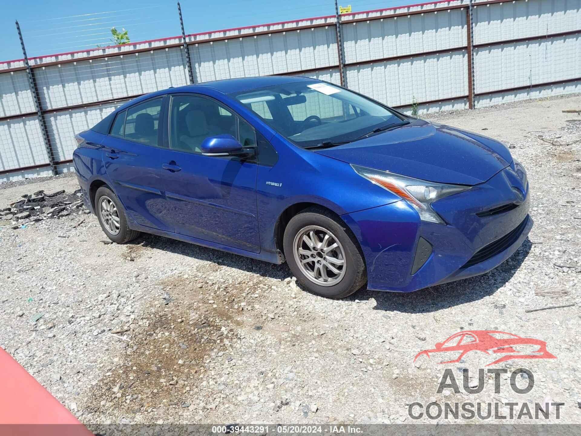 TOYOTA PRIUS 2016 - JTDKARFU0G3509437