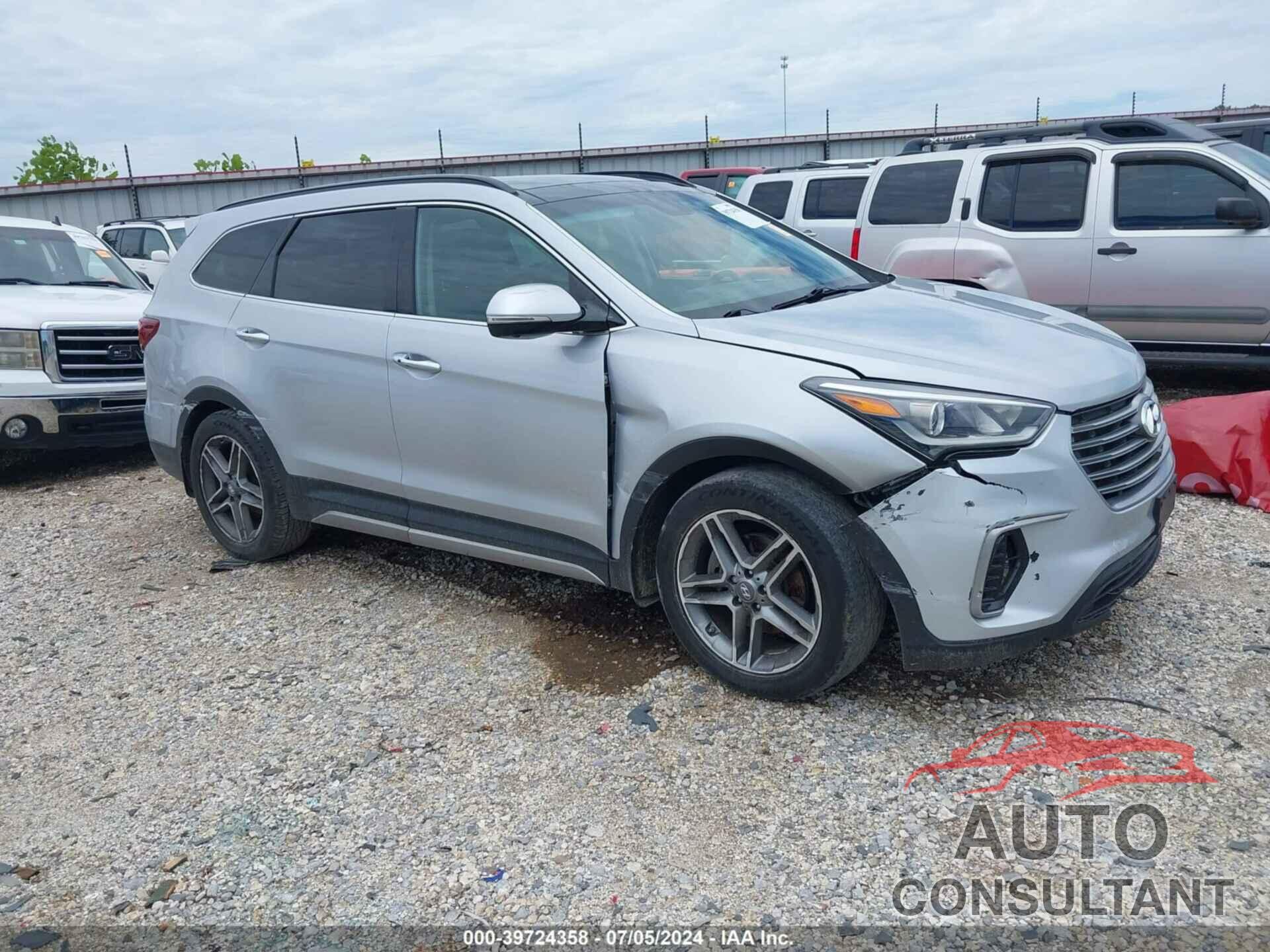 HYUNDAI SANTA FE 2017 - KM8SRDHF8HU212093