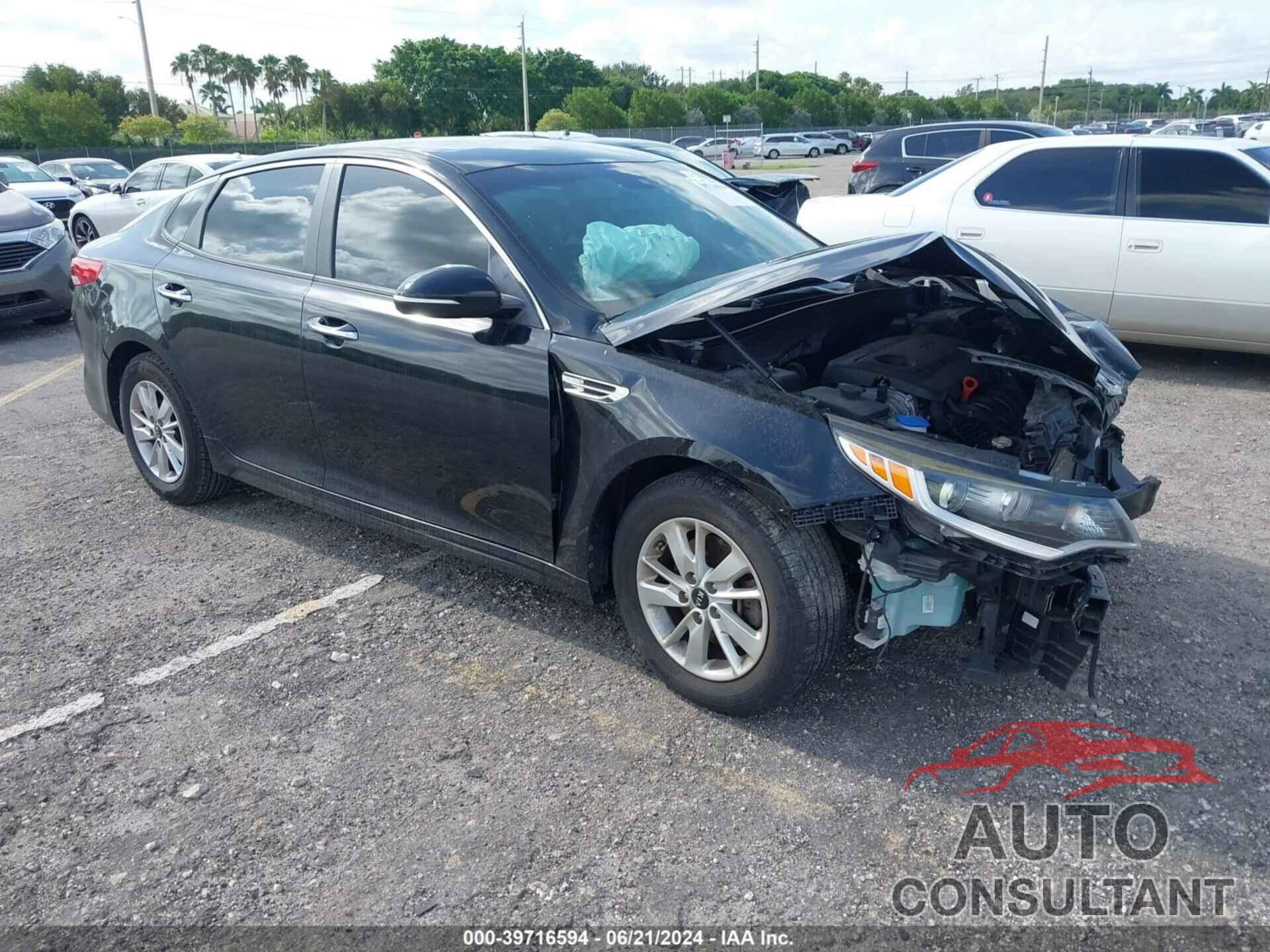 KIA OPTIMA 2018 - 5XXGT4L3XJG188318