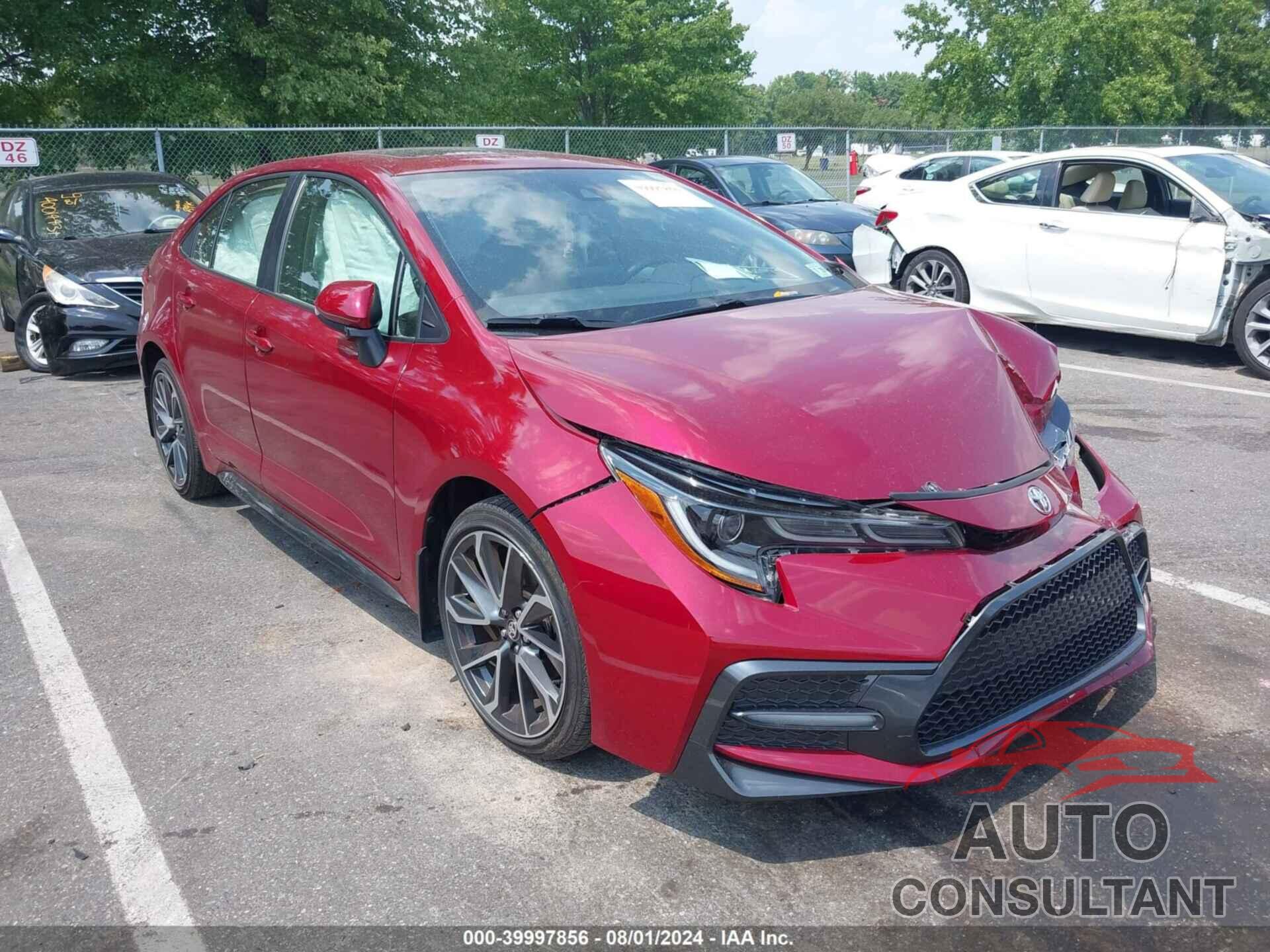 TOYOTA COROLLA 2022 - JTDP4MCE9NJ082295