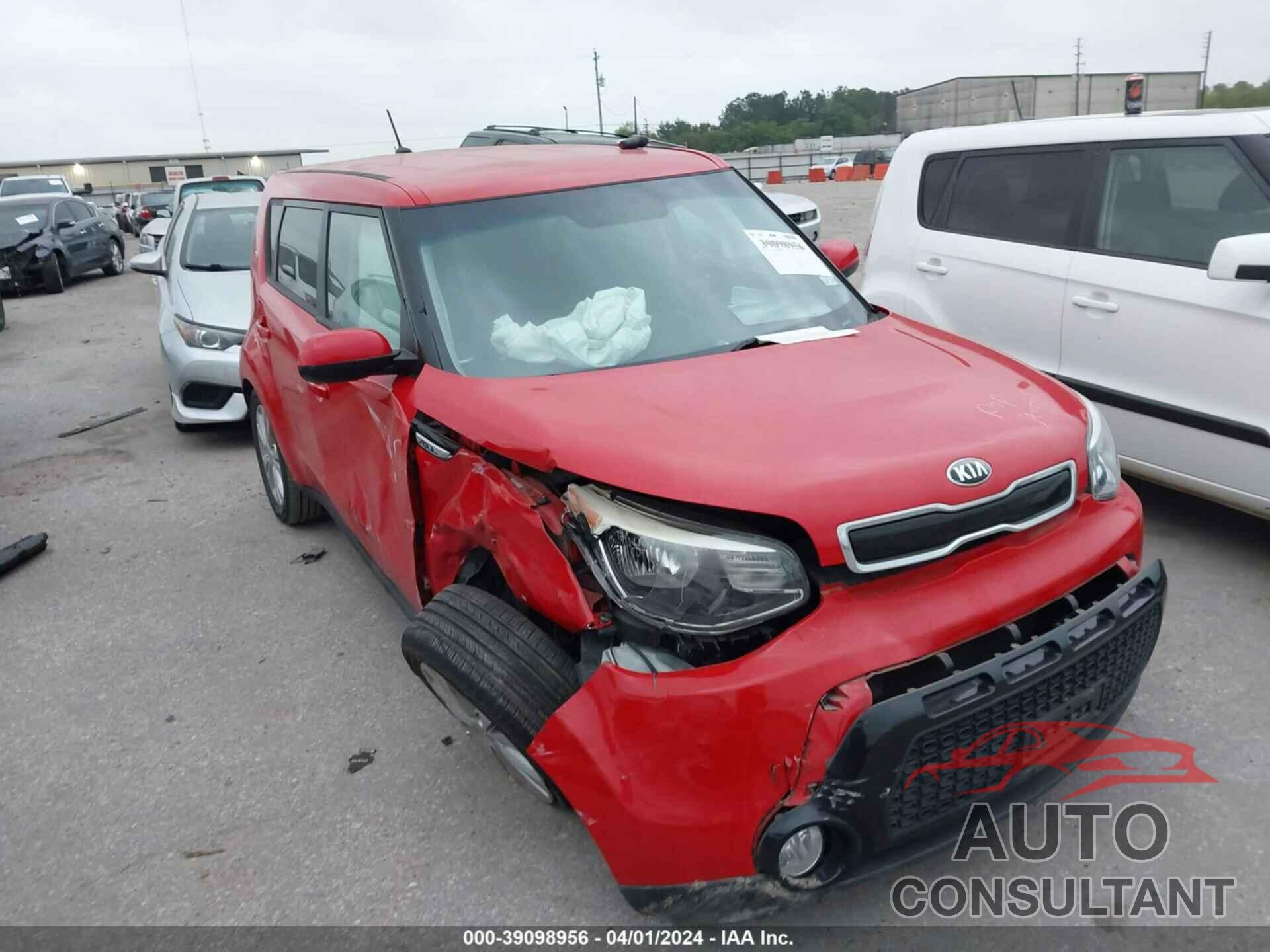 KIA SOUL 2016 - KNDJP3A54G7855460