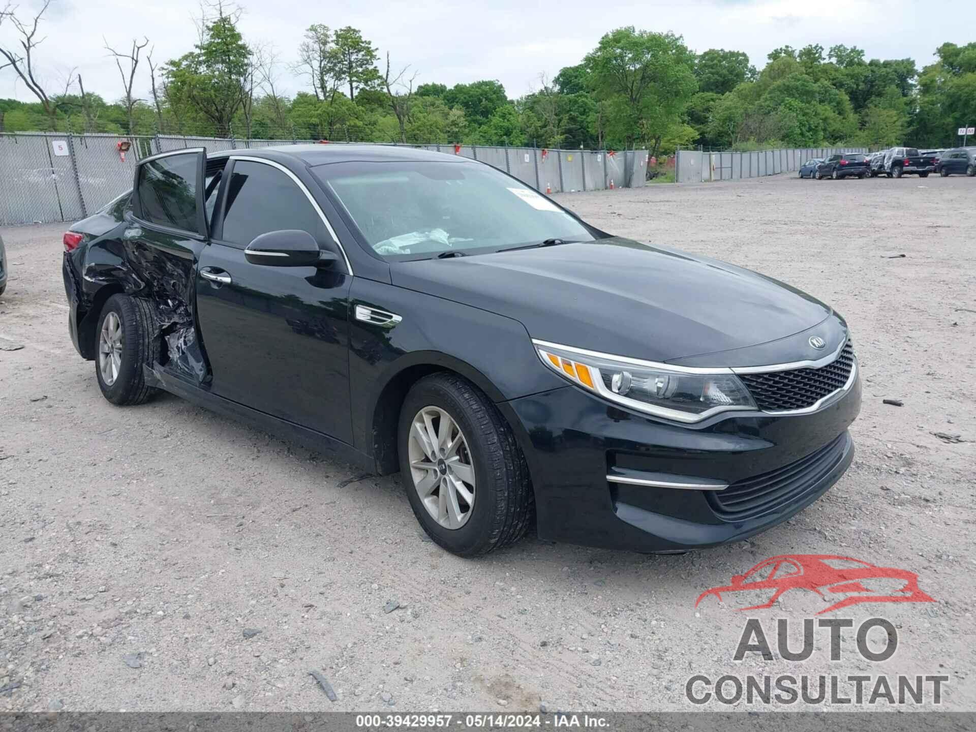 KIA OPTIMA 2016 - 5XXGT4L37GG103010