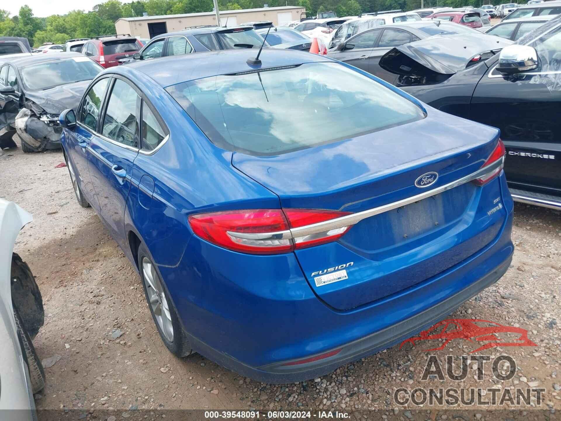 FORD FUSION HYBRID 2018 - 3FA6P0LU1JR116433