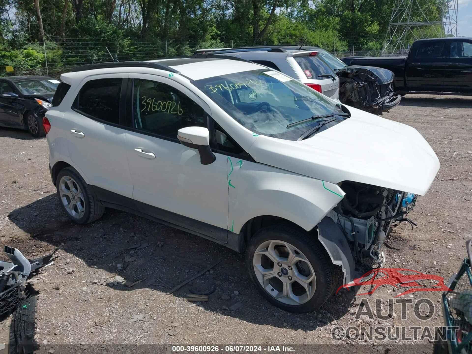 FORD ECOSPORT 2021 - MAJ3S2GE3MC455598