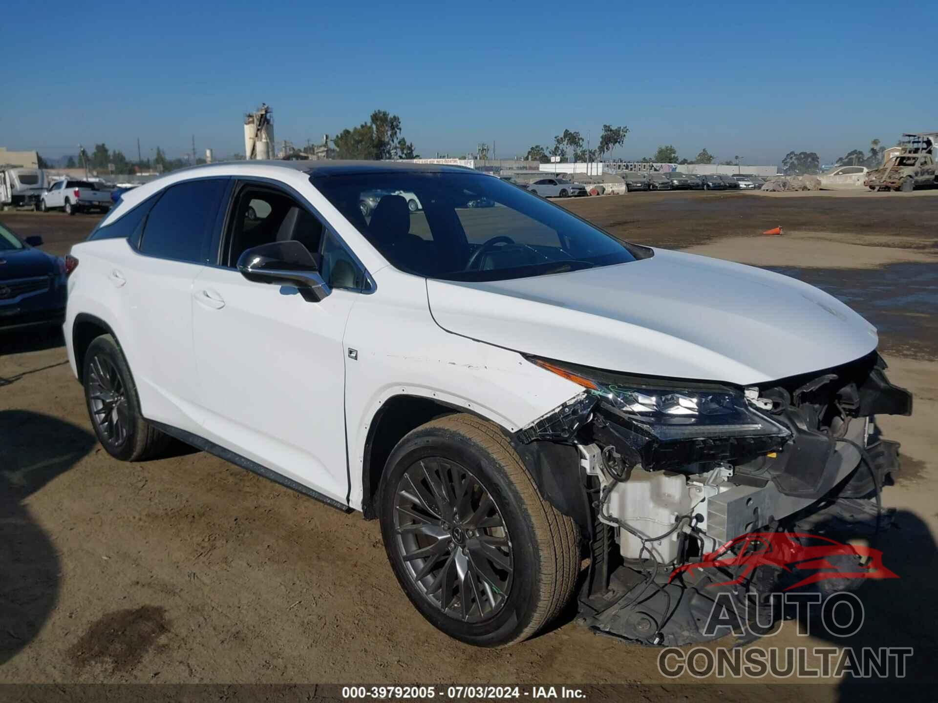 LEXUS RX 350 2017 - 2T2ZZMCA0HC060298