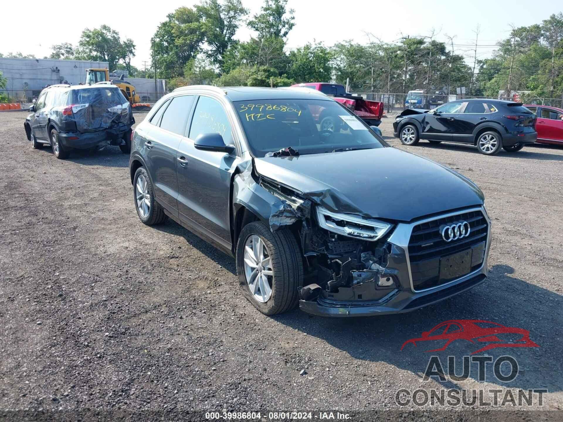 AUDI Q3 2018 - WA1JCCFS7JR030657