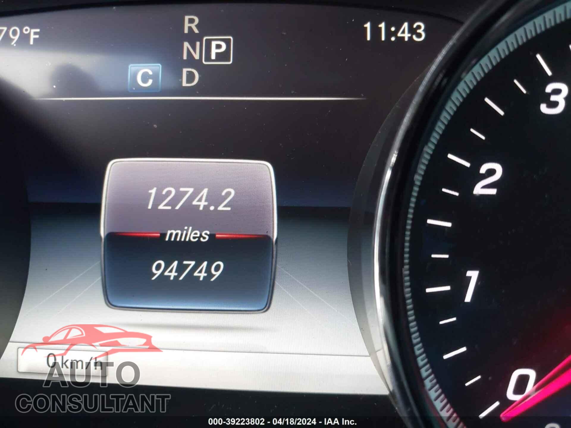 MERCEDES-BENZ E 2017 - WDDZF4KB3HA205366