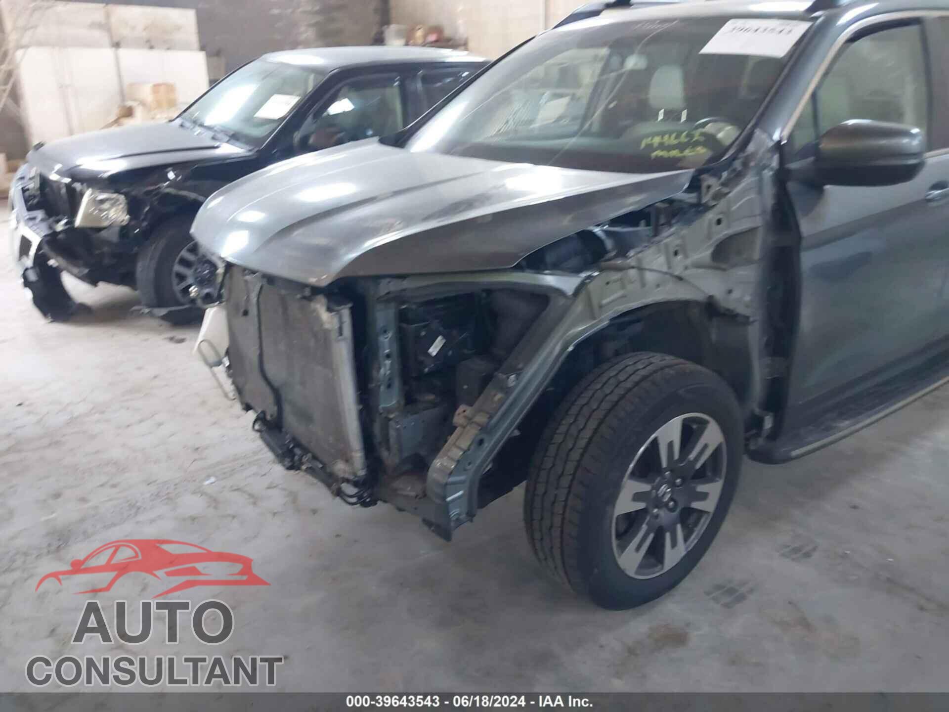 HONDA RIDGELINE 2017 - 5FPYK3F65HB023076