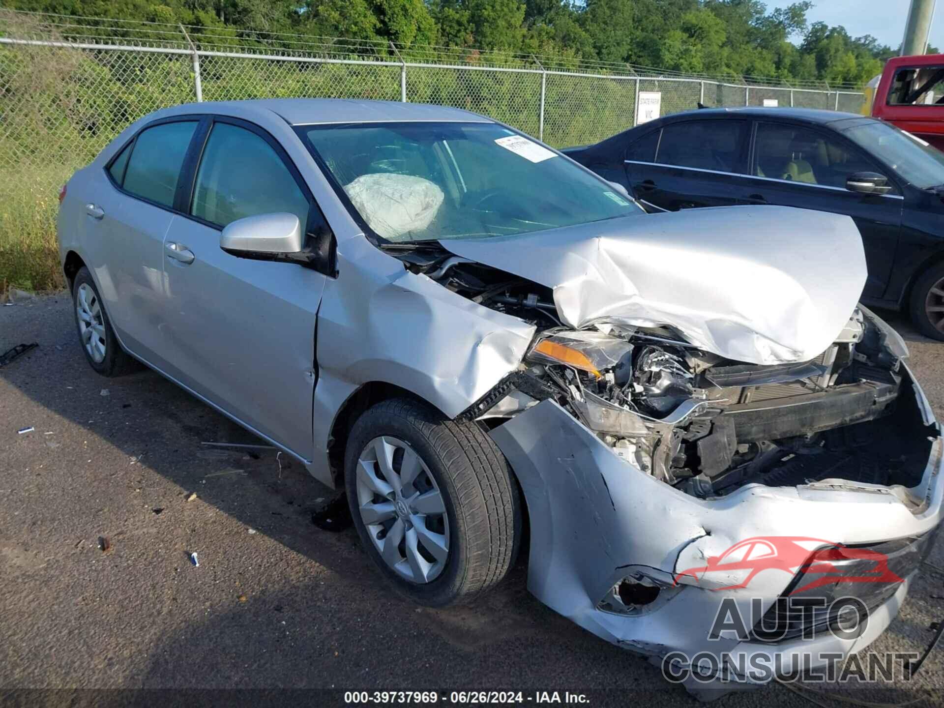 TOYOTA COROLLA 2016 - 5YFBURHE5GP561554