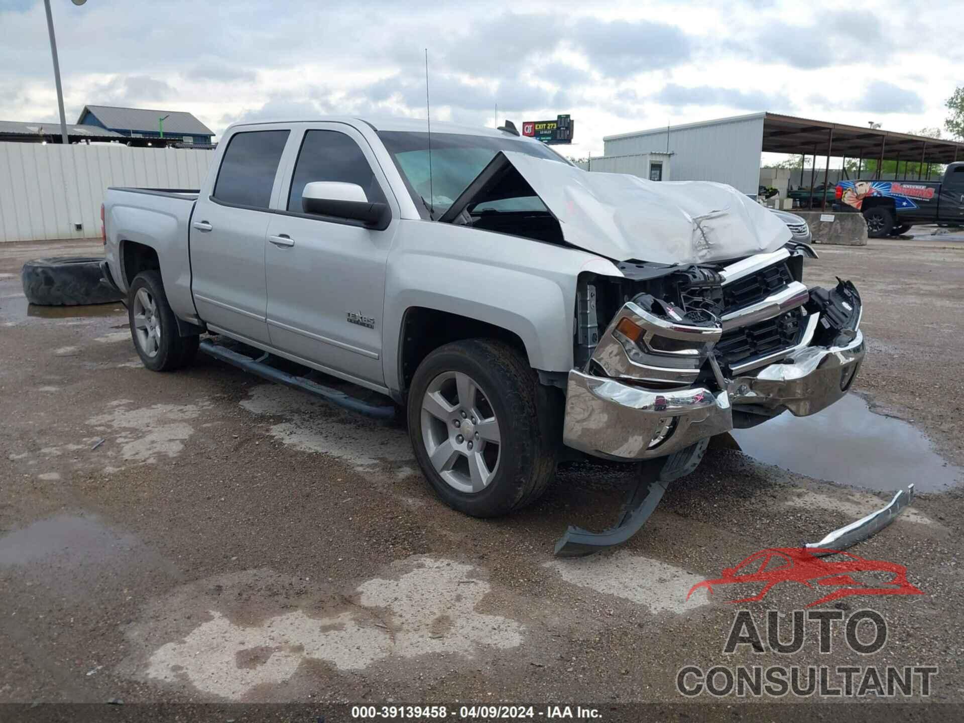 CHEVROLET SILVERADO 1500 2018 - 3GCPCREC9JG387318