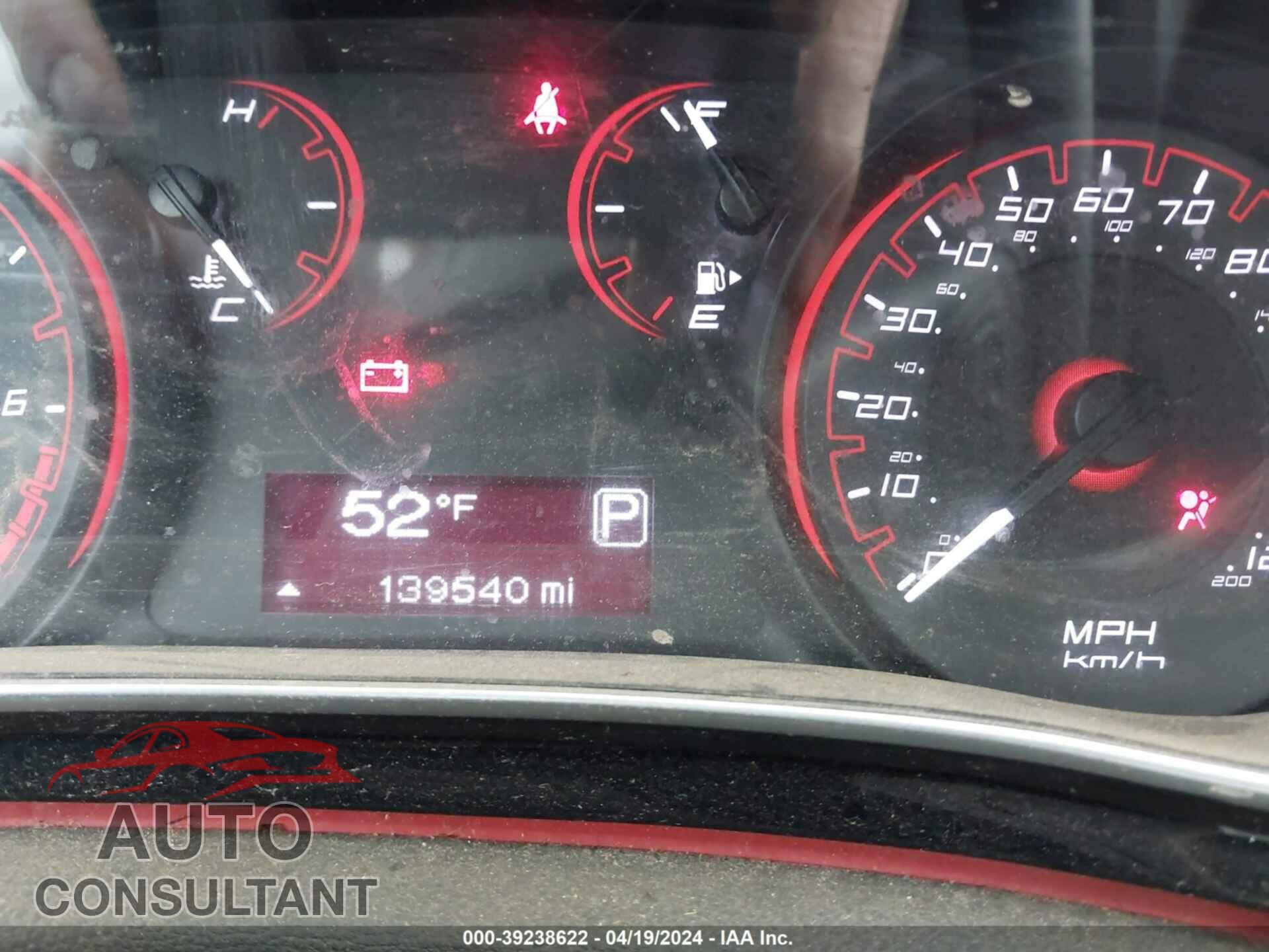 DODGE DART 2016 - 1C3CDFBB5GD762105
