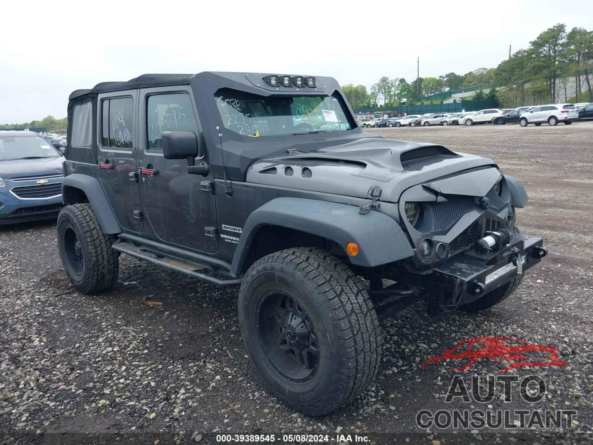 JEEP WRANGLER UNLIMITED 2017 - 1C4BJWDG8HL632240