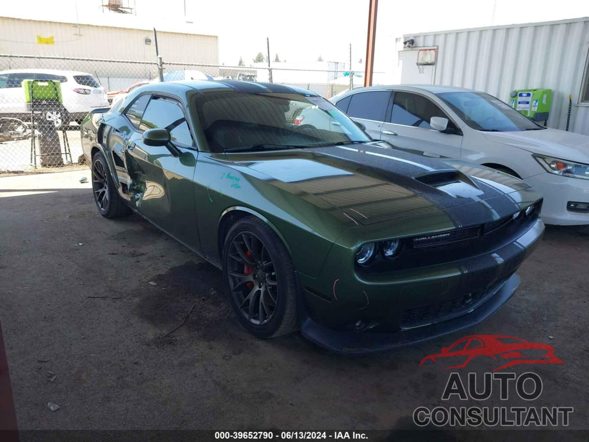 DODGE CHALLENGER 2018 - 2C3CDZDJ3JH161436