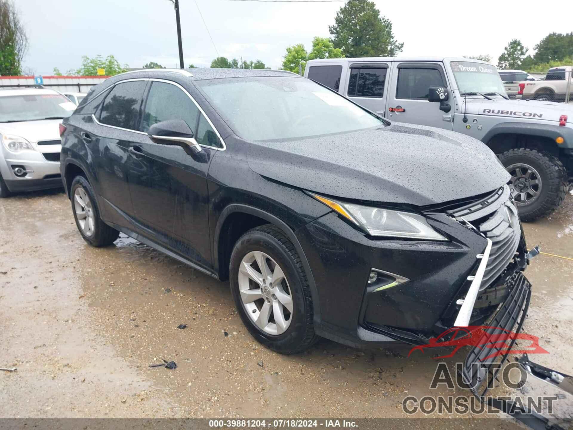 LEXUS RX 350 2017 - 2T2BZMCA1HC075023