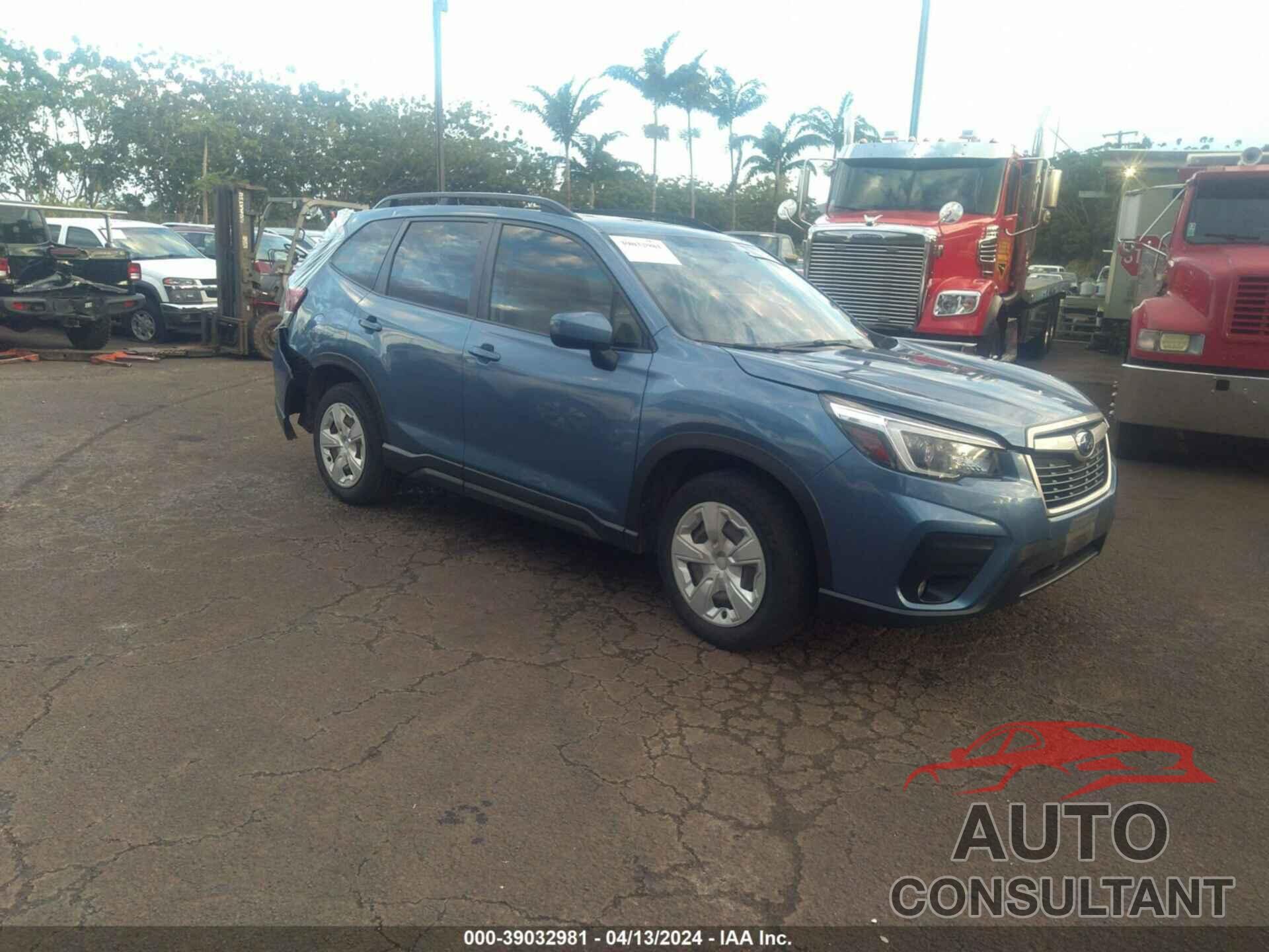 SUBARU FORESTER 2021 - JF2SKAJCXMH534407