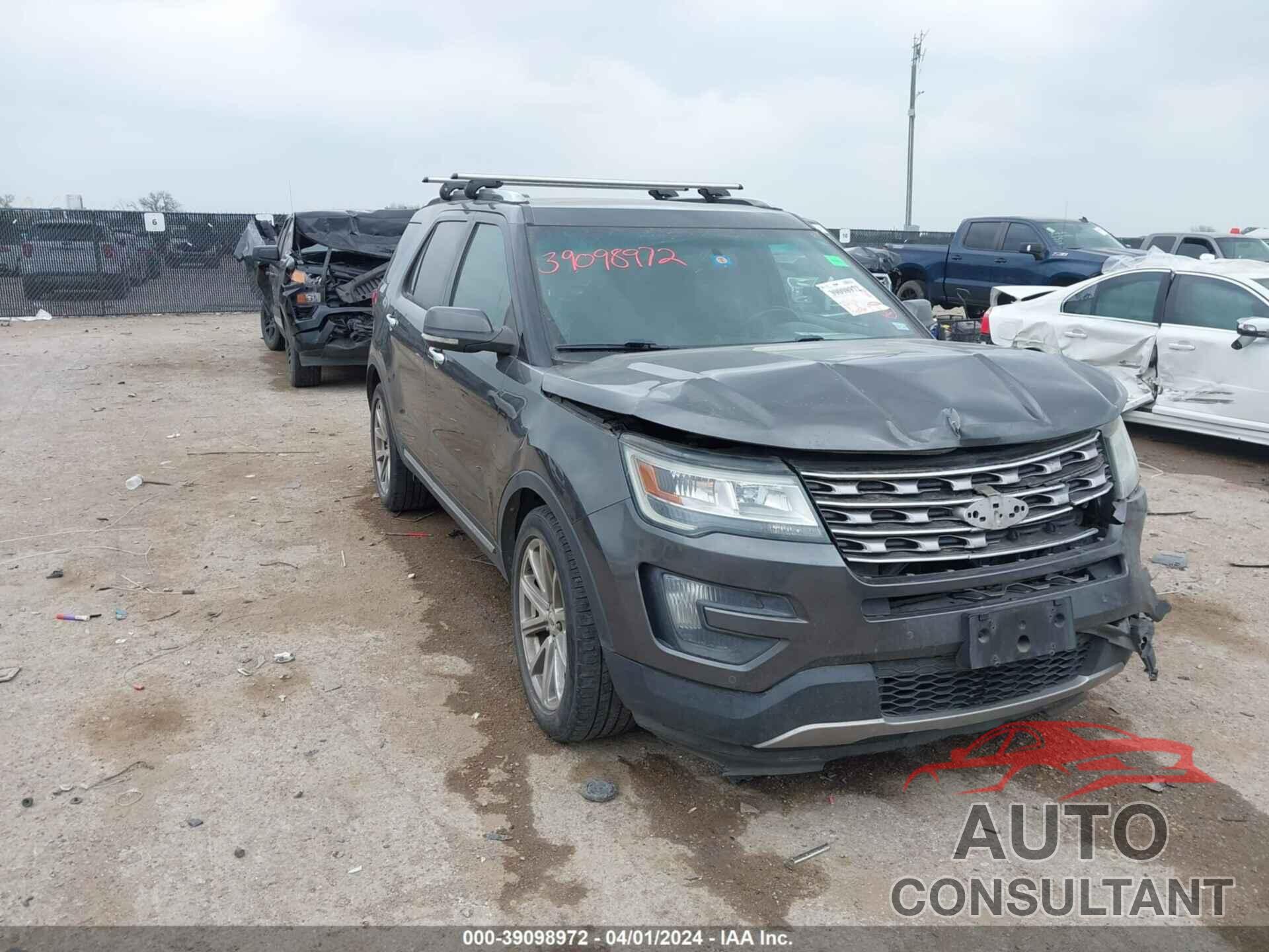 FORD EXPLORER 2016 - 1FM5K7F81GGB04564