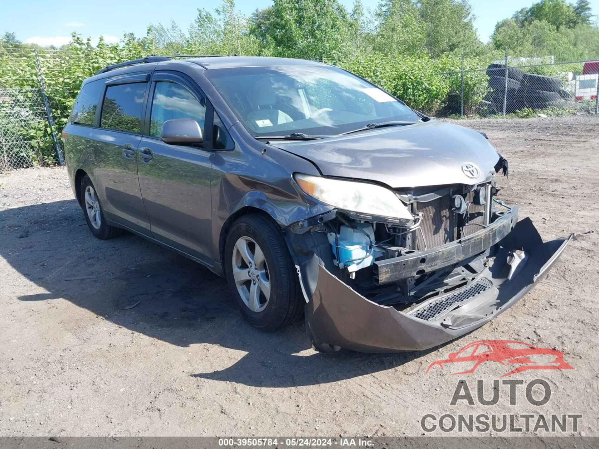 TOYOTA SIENNA 2011 - 5TDKK3DC2BS015141