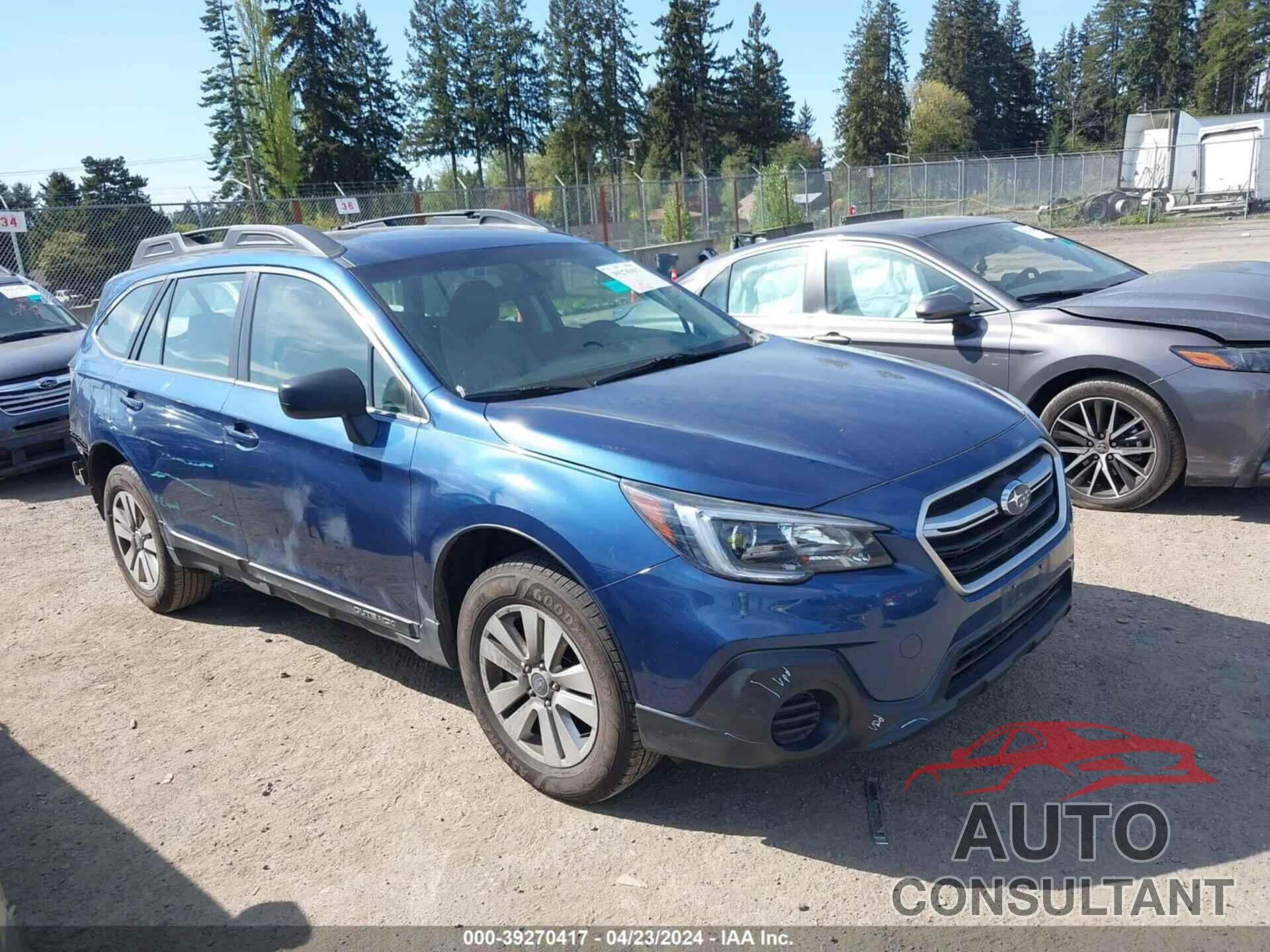 SUBARU OUTBACK 2019 - 4S4BSABC7K3294476