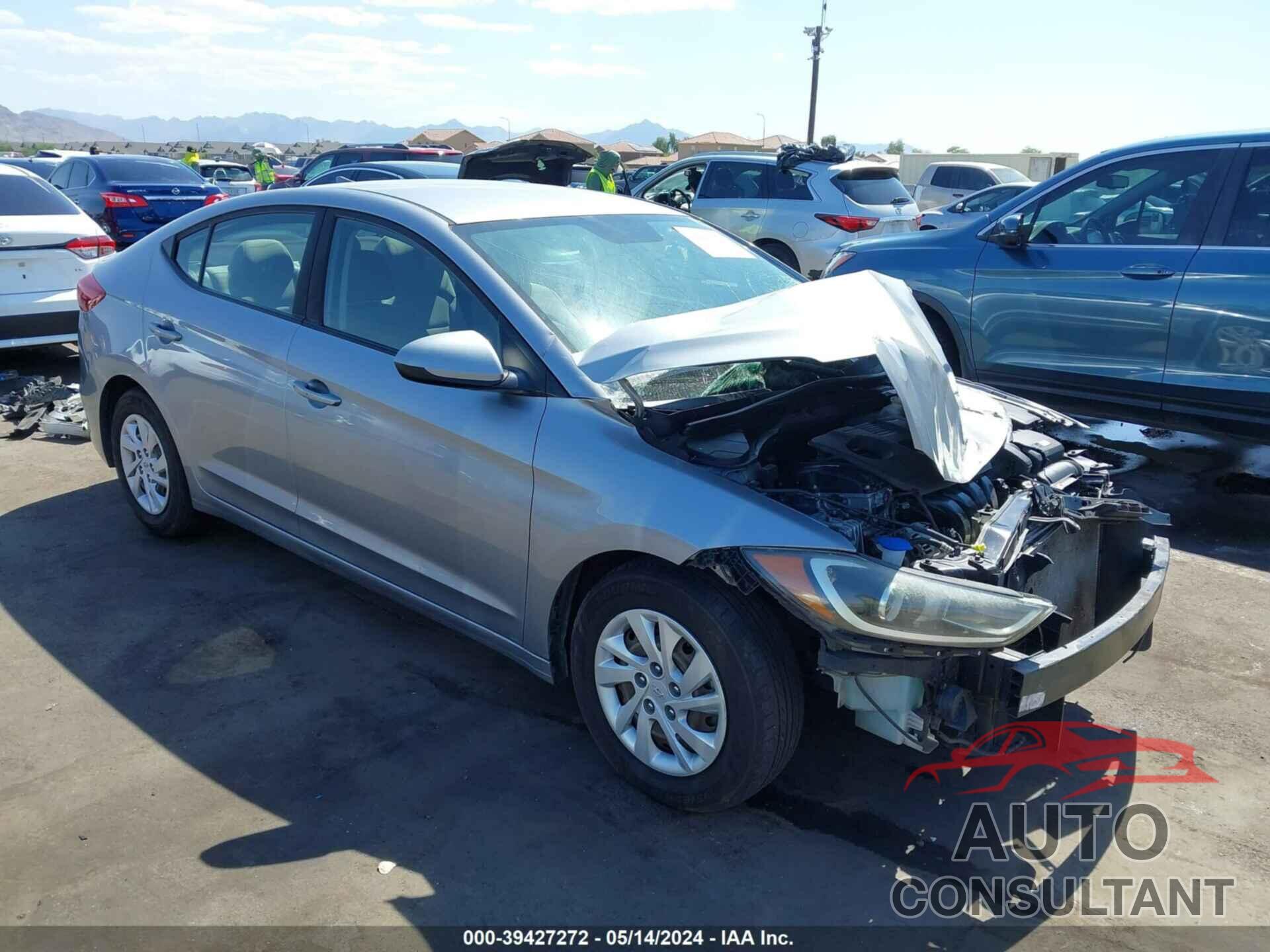 HYUNDAI ELANTRA 2017 - 5NPD74LFXHH210592