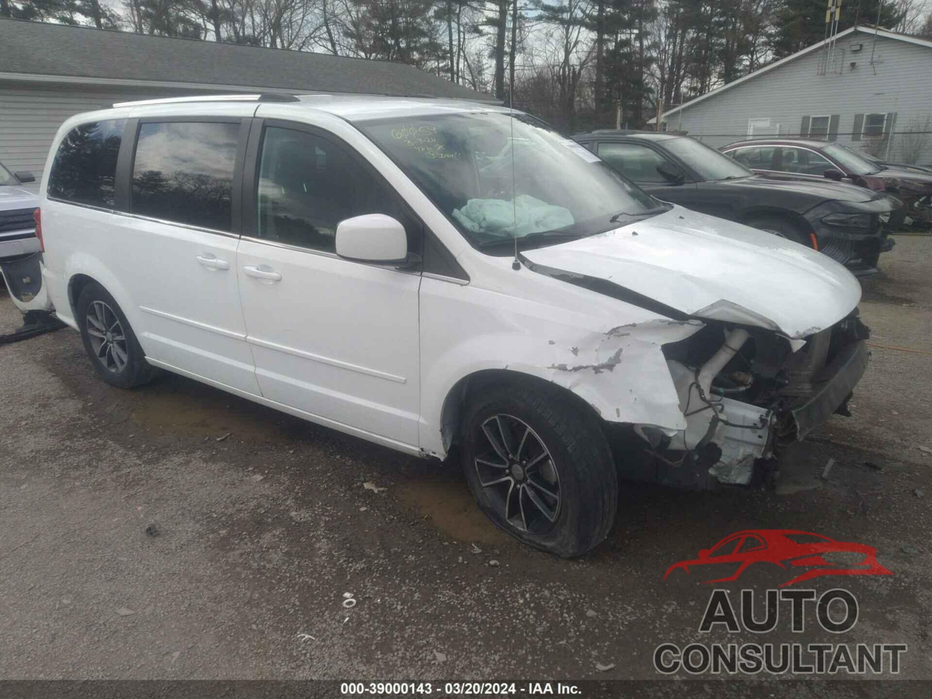 DODGE GRAND CARAVAN 2017 - 2C4RDGCG5HR807693