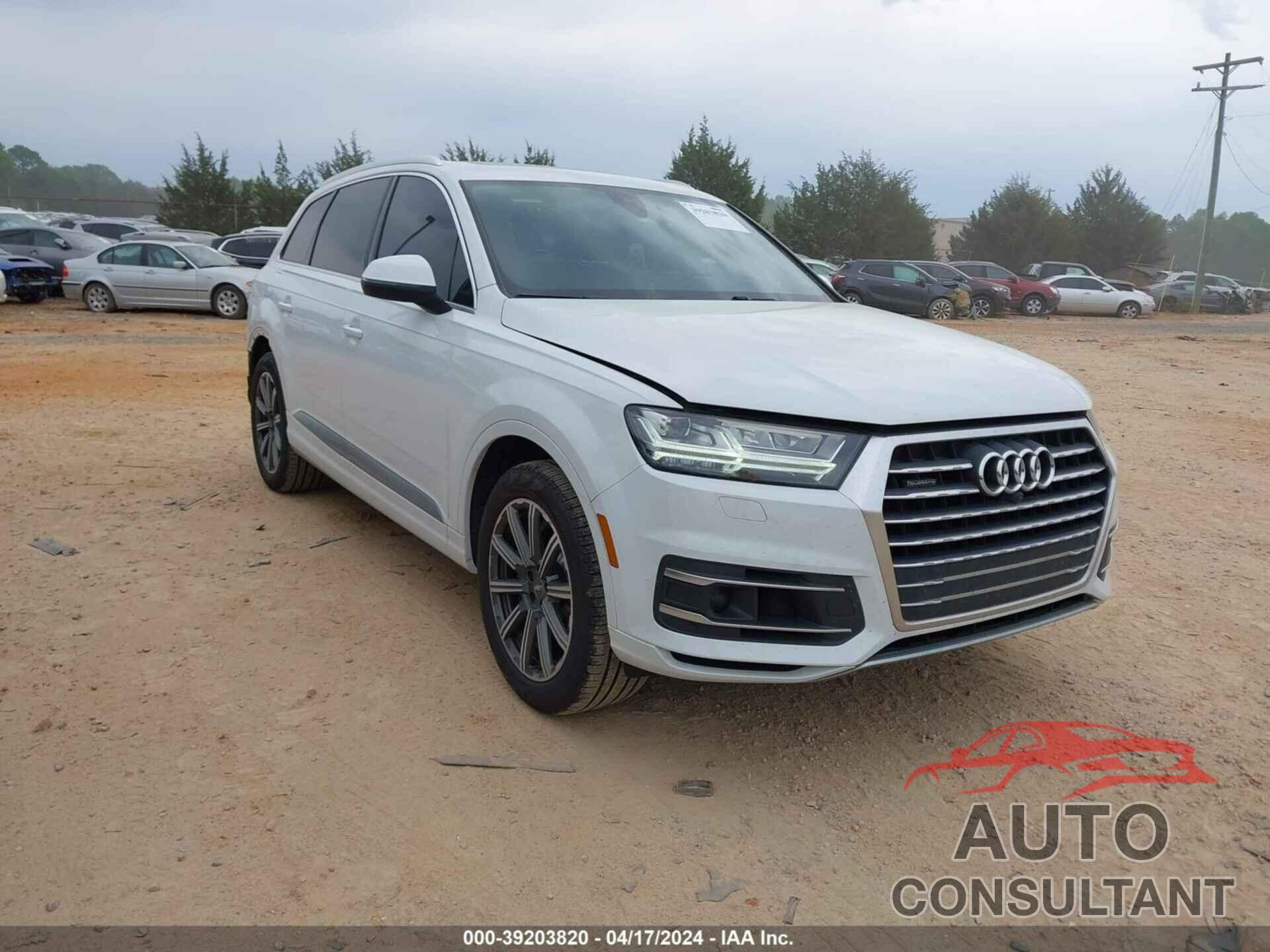 AUDI Q7 2017 - WA1VABF72HD037567