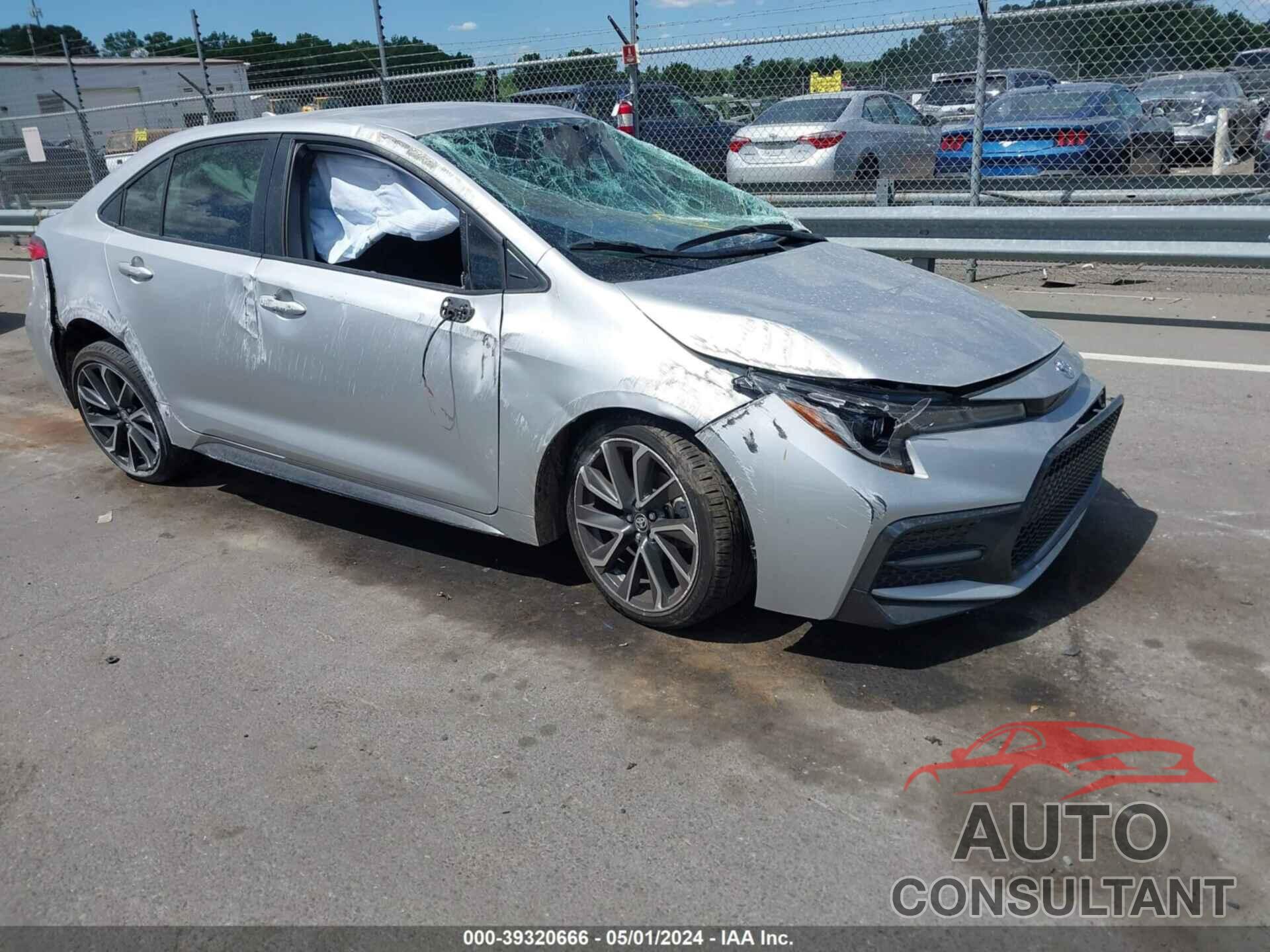 TOYOTA COROLLA 2021 - JTDS4MCE0MJ080458