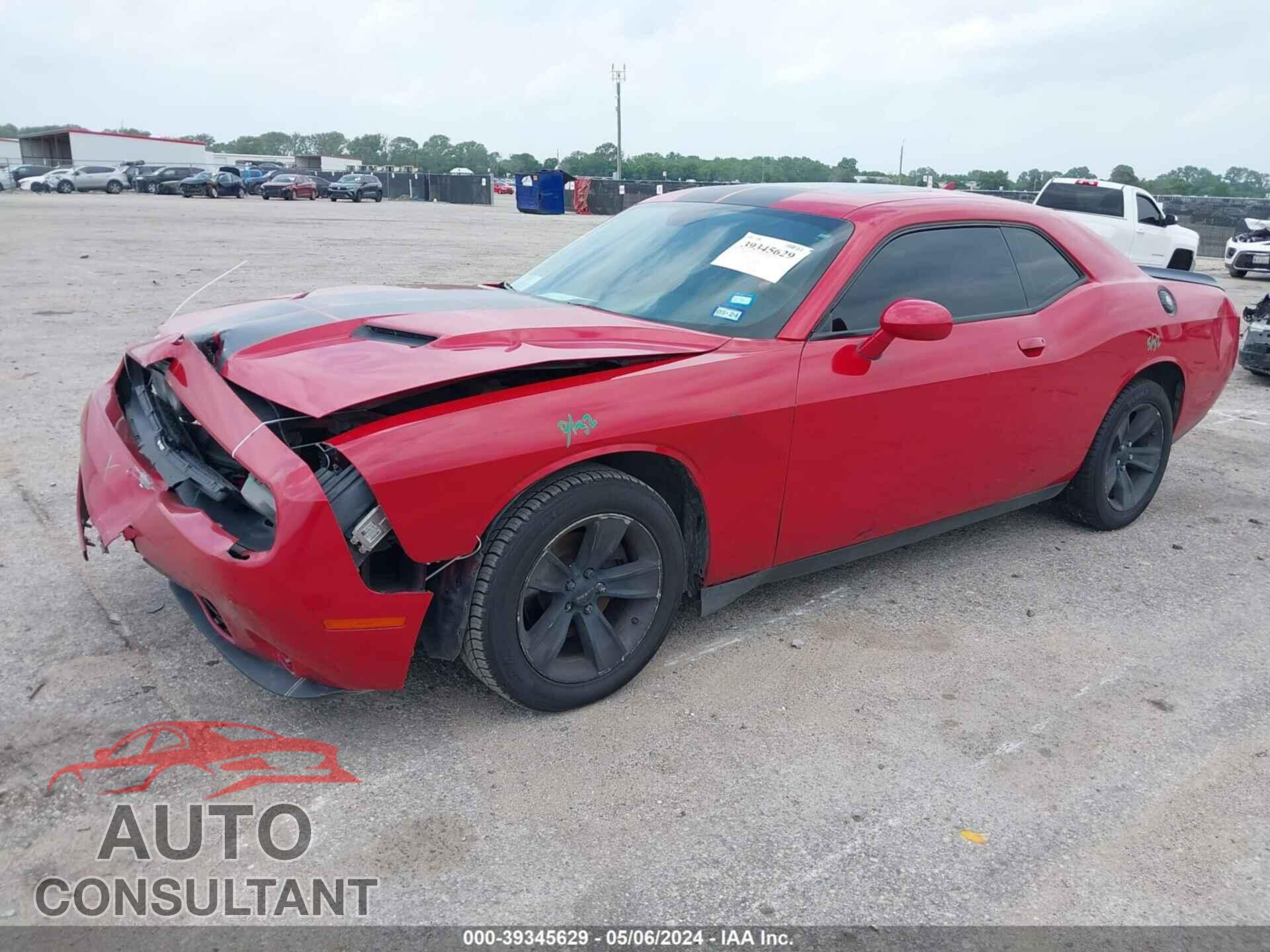 DODGE CHALLENGER 2016 - 2C3CDZAG8GH353419