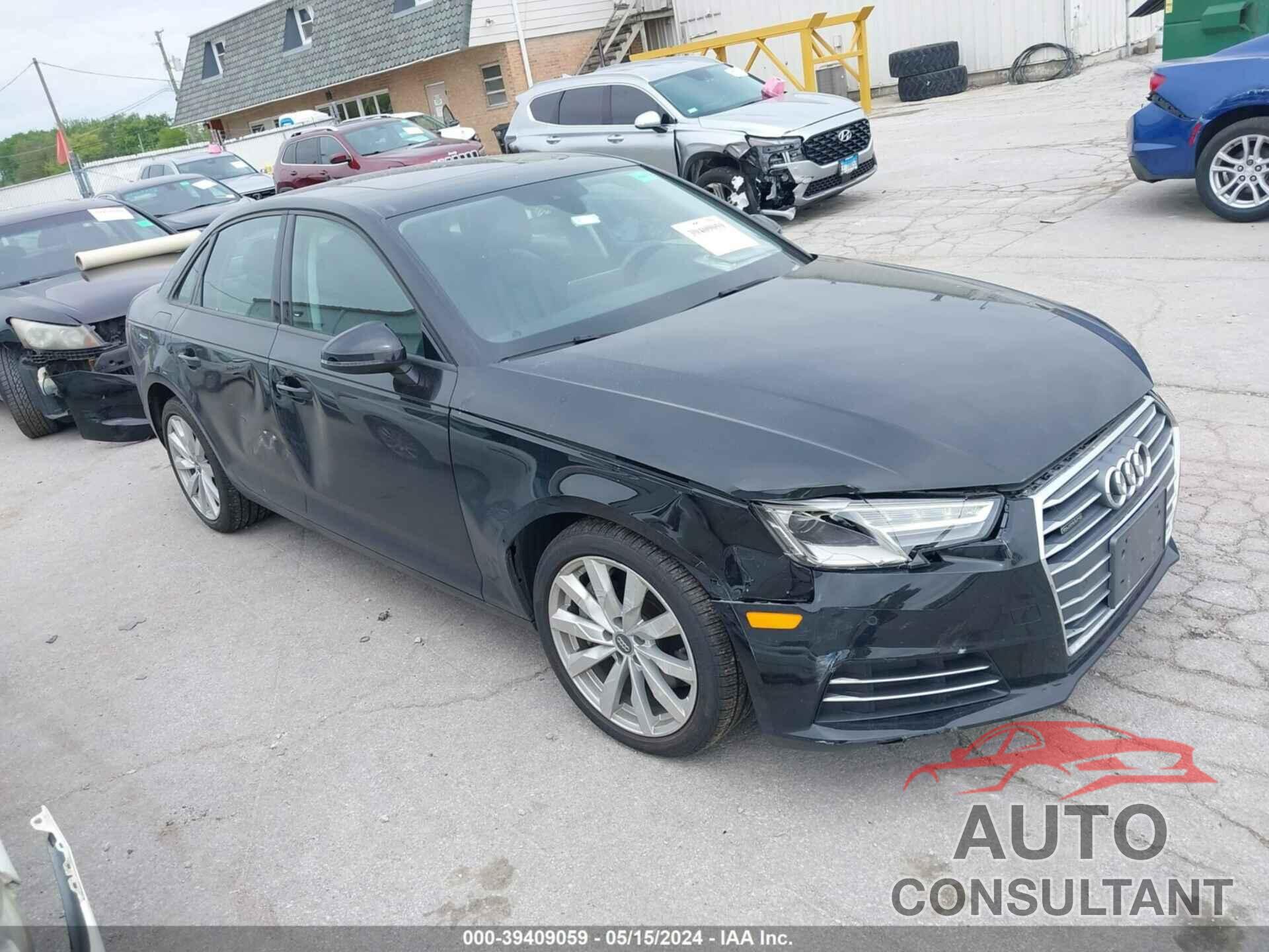 AUDI A4 2017 - WAUANAF45HN013795