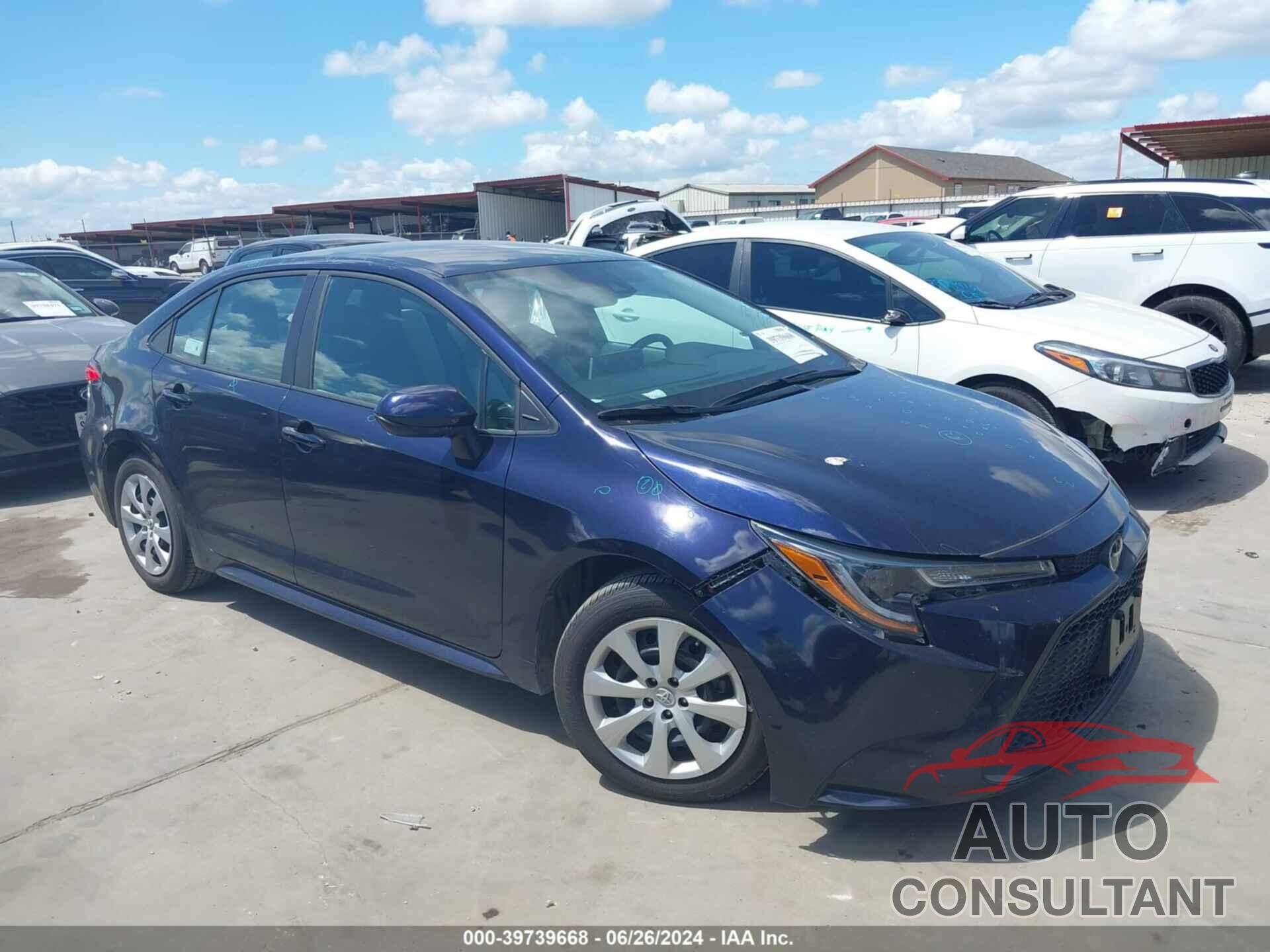 TOYOTA COROLLA 2021 - 5YFEPMAE0MP232497