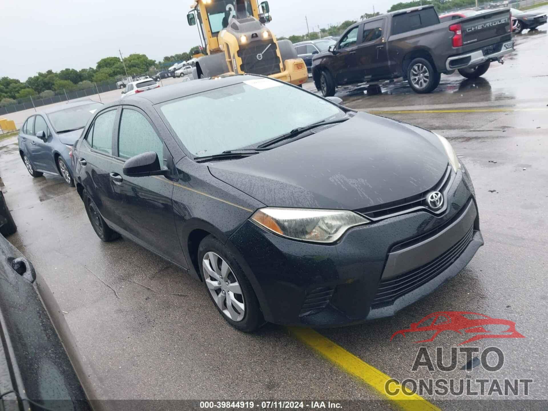 TOYOTA COROLLA 2016 - 2T1BURHE6GC642188
