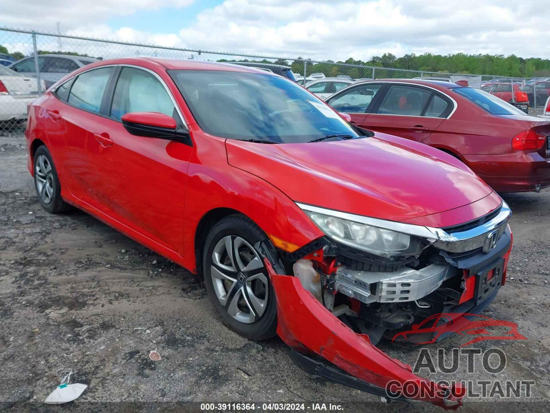 HONDA CIVIC 2016 - 2HGFC2F57GH527492