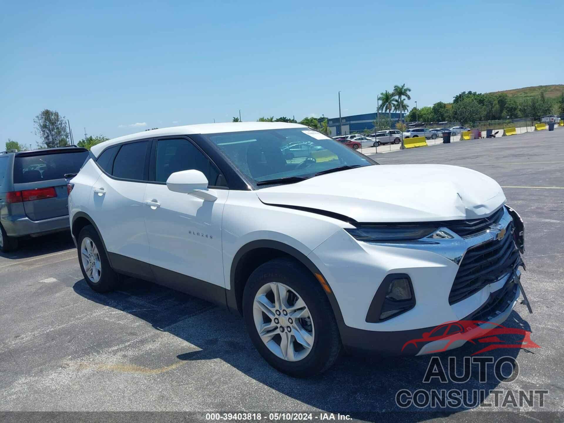 CHEVROLET BLAZER 2021 - 3GNKBBRAXMS563377