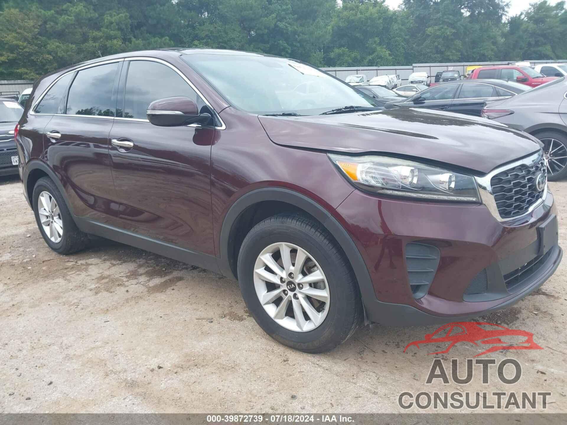 KIA SORENTO 2019 - 5XYPG4A53KG482682