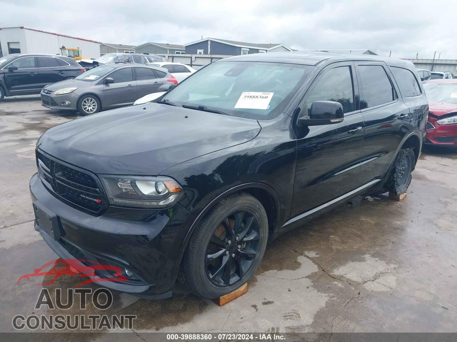 DODGE DURANGO 2017 - 1C4SDHCT1HC859710