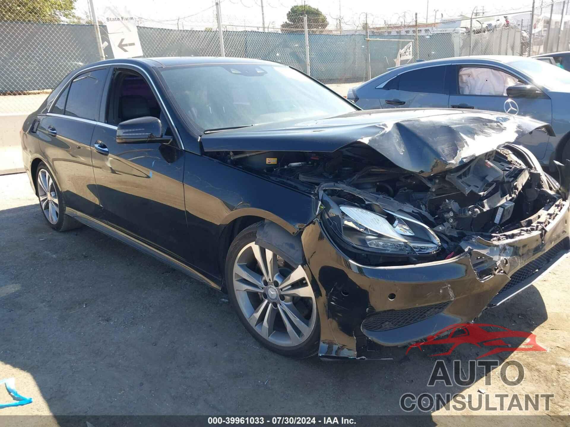 MERCEDES-BENZ E 350 2016 - WDDHF5KB2GB192202