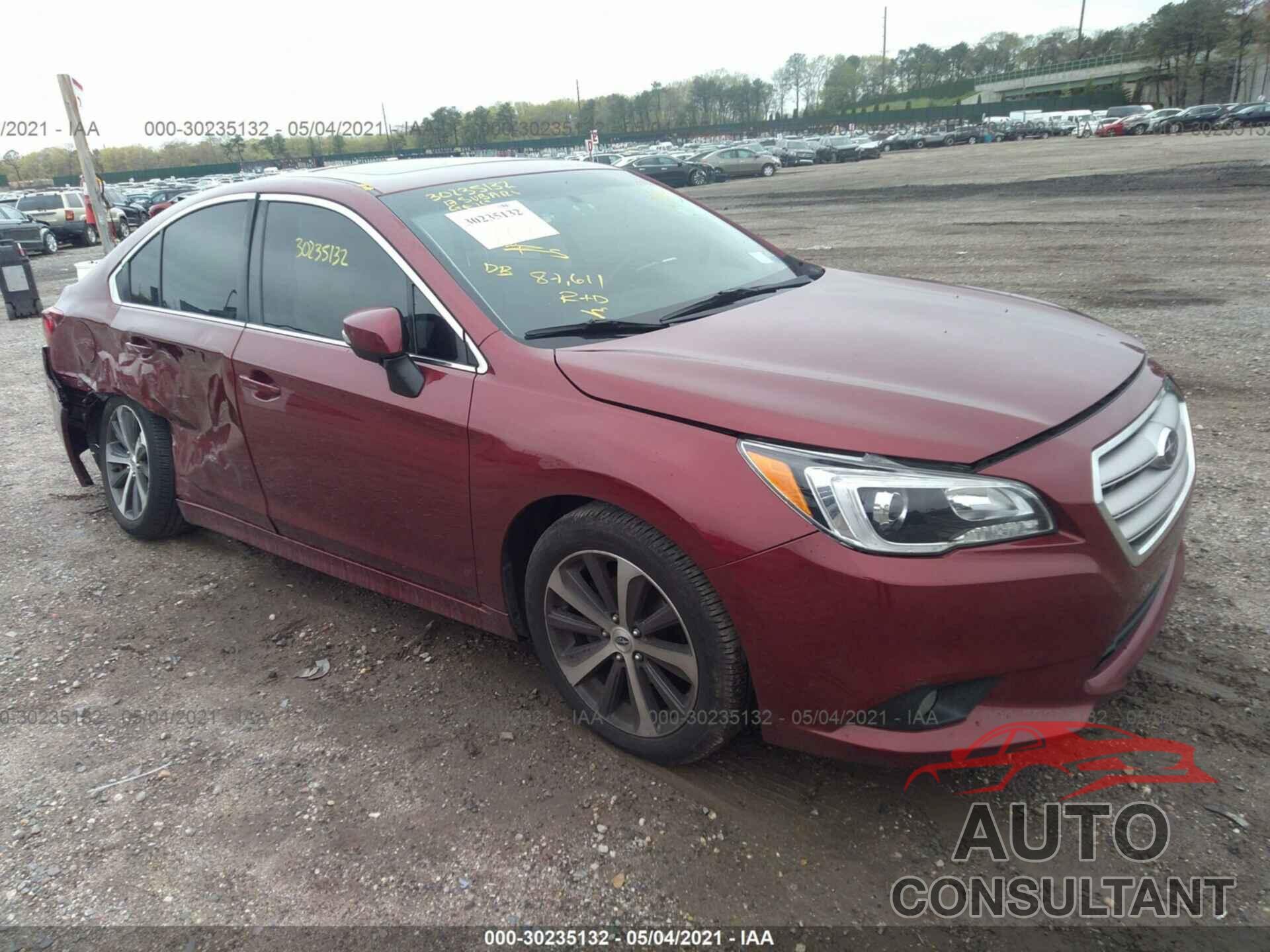 SUBARU LEGACY 2017 - 4S3BNAK67H3034612