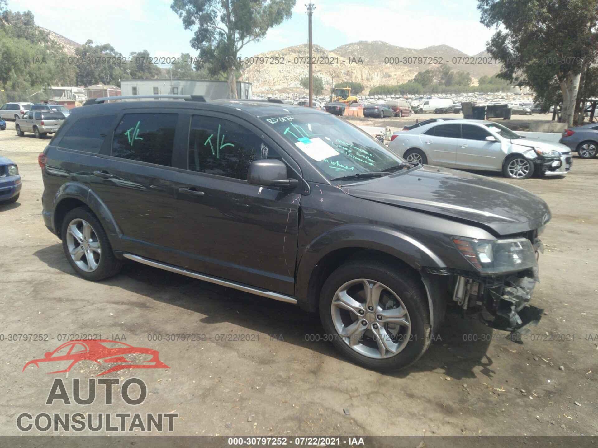 DODGE JOURNEY 2017 - 3C4PDCGG0HT554953