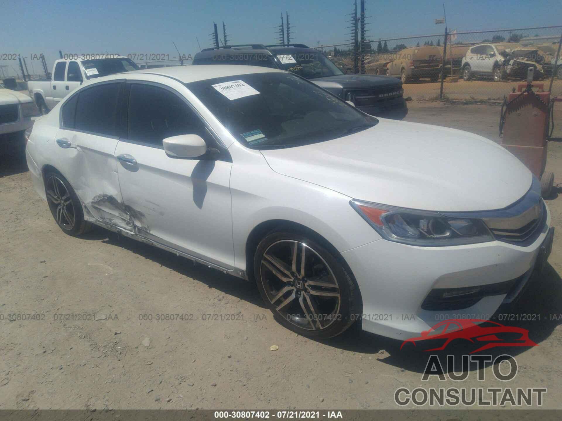HONDA ACCORD SEDAN 2017 - 1HGCR2F53HA137443