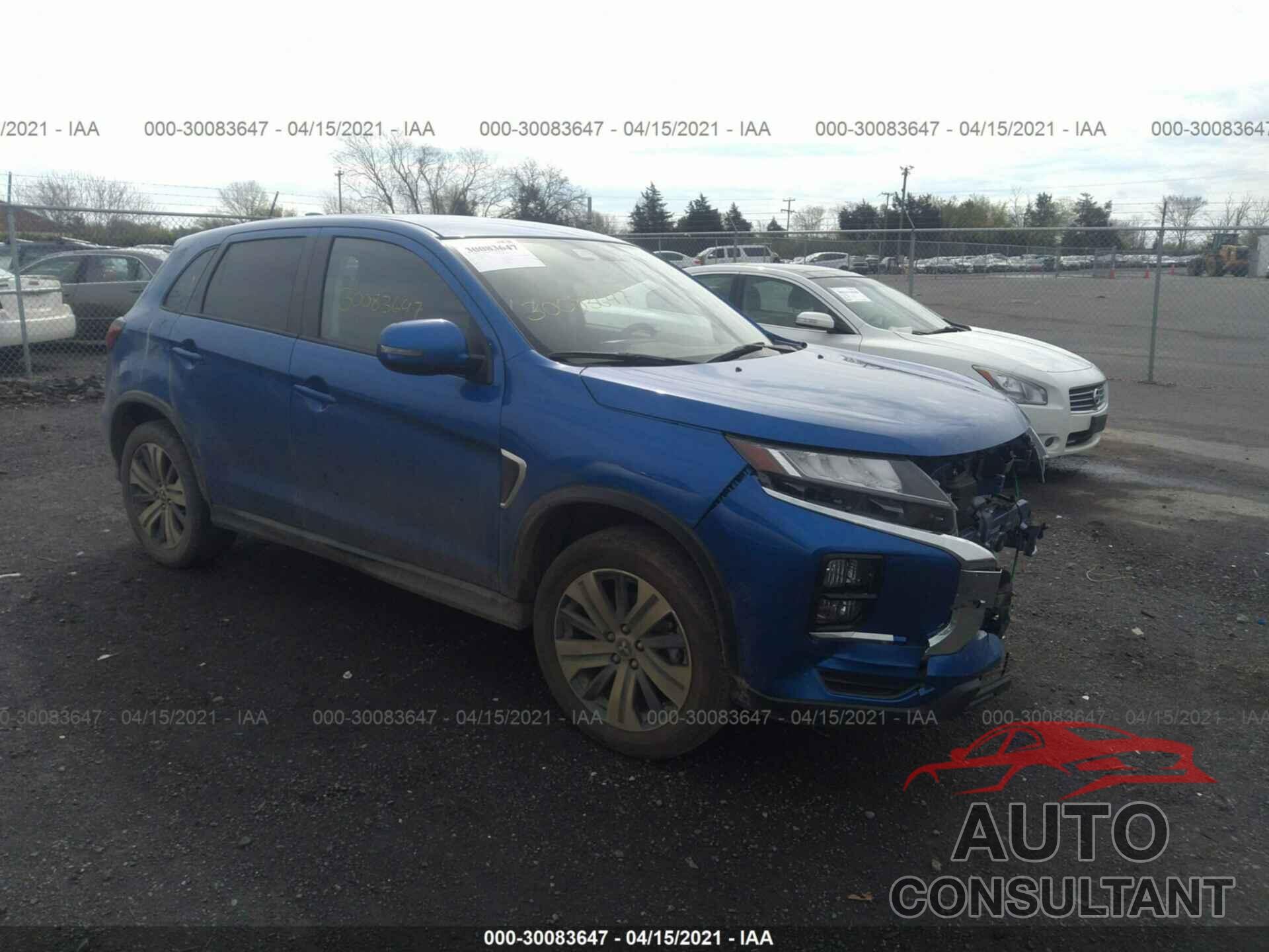 MITSUBISHI OUTLANDER SPORT 2021 - JA4ARUAU7MU010956