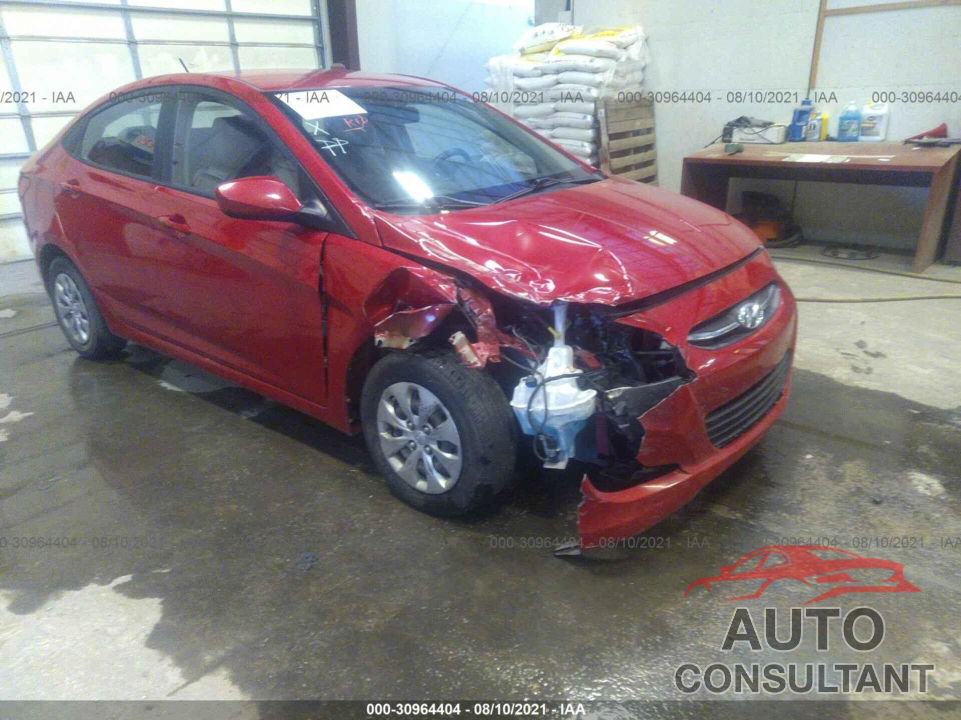HYUNDAI ACCENT 2016 - KMHCT4AE0GU103469