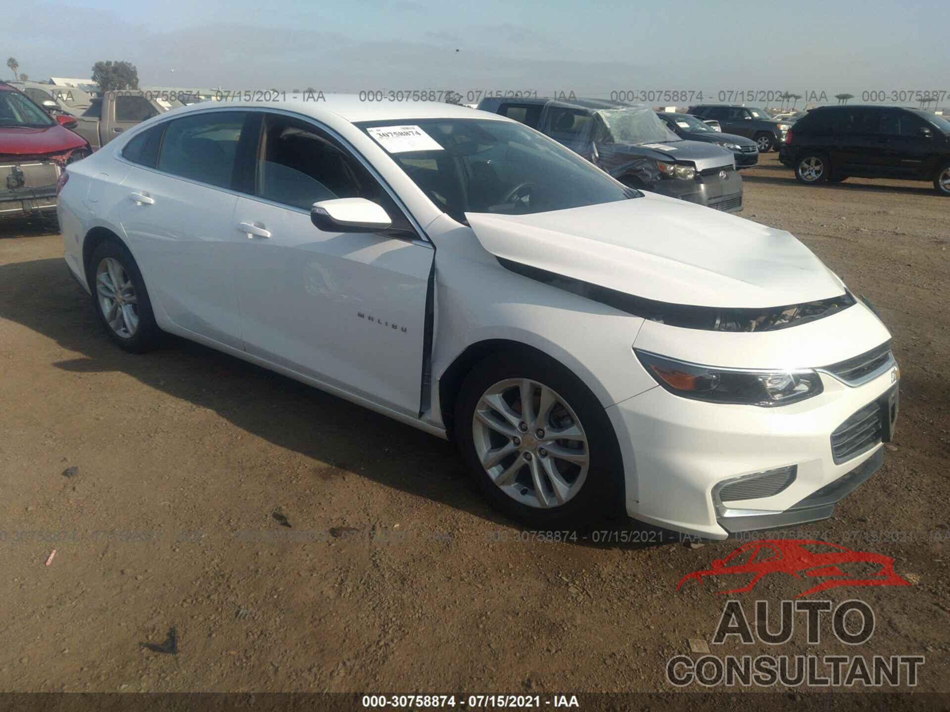 CHEVROLET MALIBU 2017 - 1G1ZE5ST3HF171727