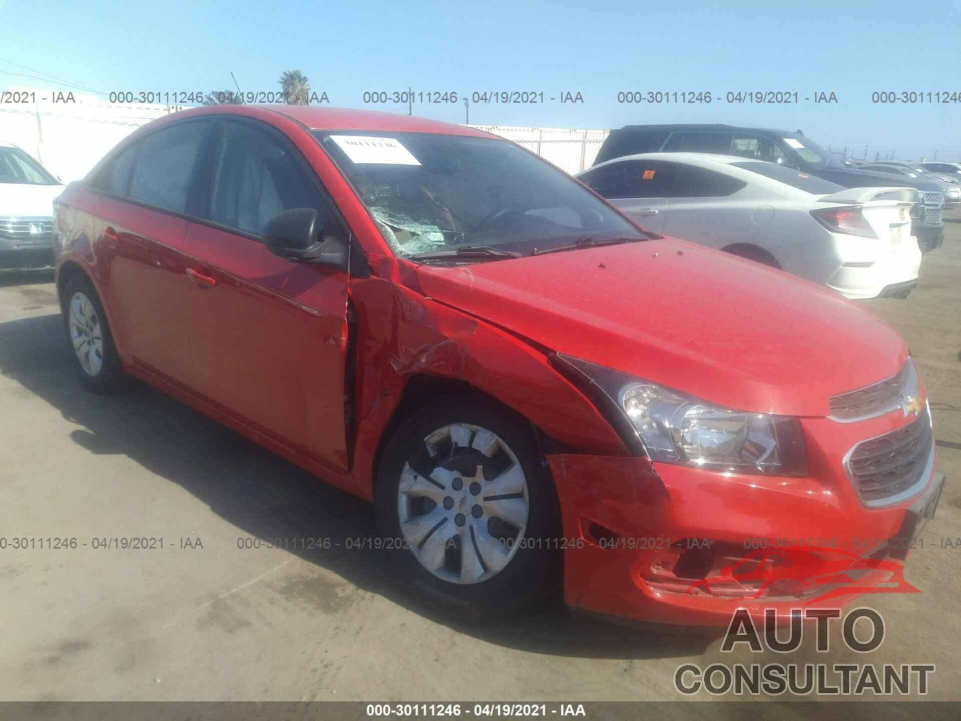 CHEVROLET CRUZE LIMITED 2016 - 1G1PC5SG4G7218885