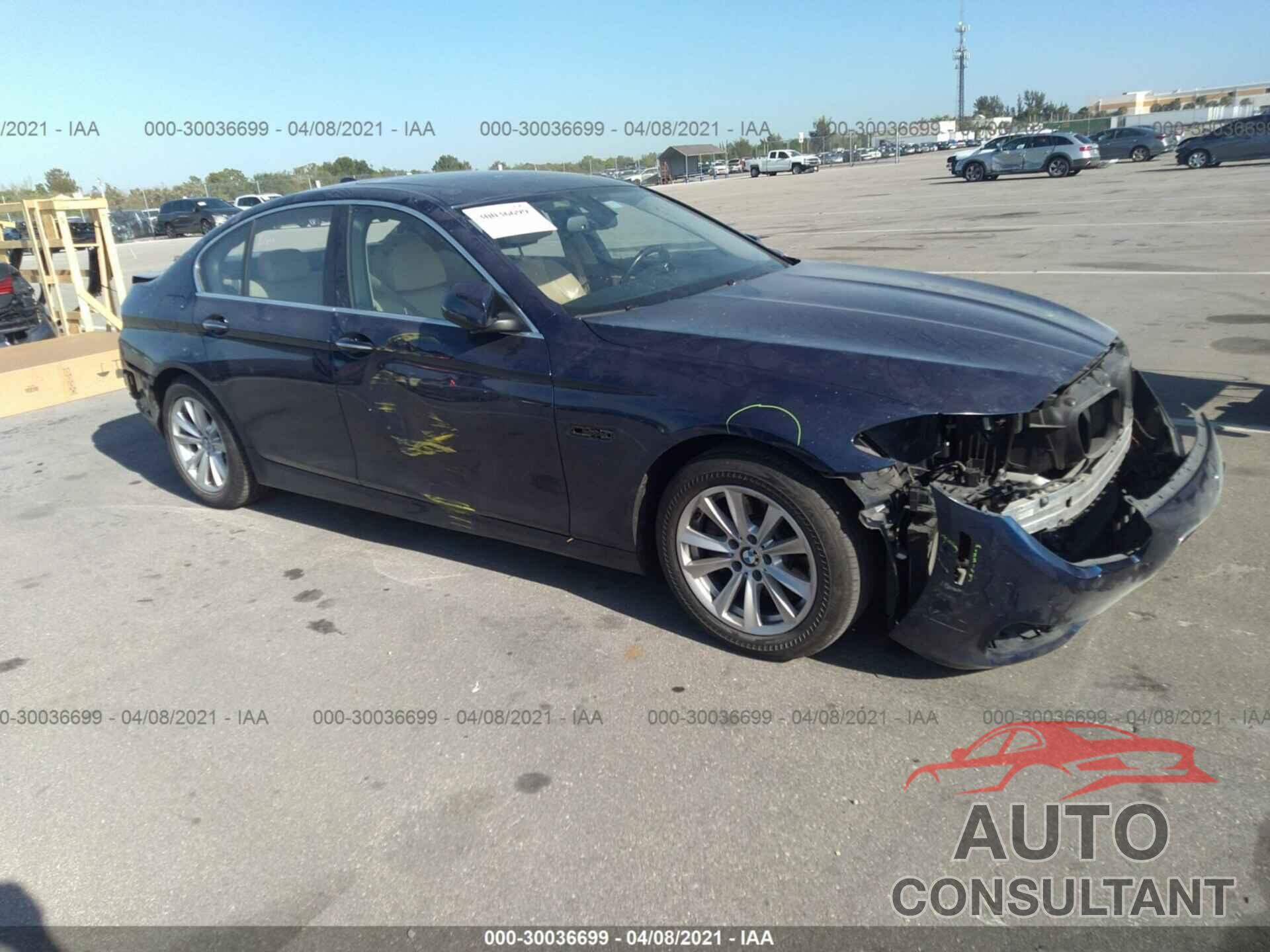 BMW 5 SERIES 2016 - WBA5A5C57GD528674