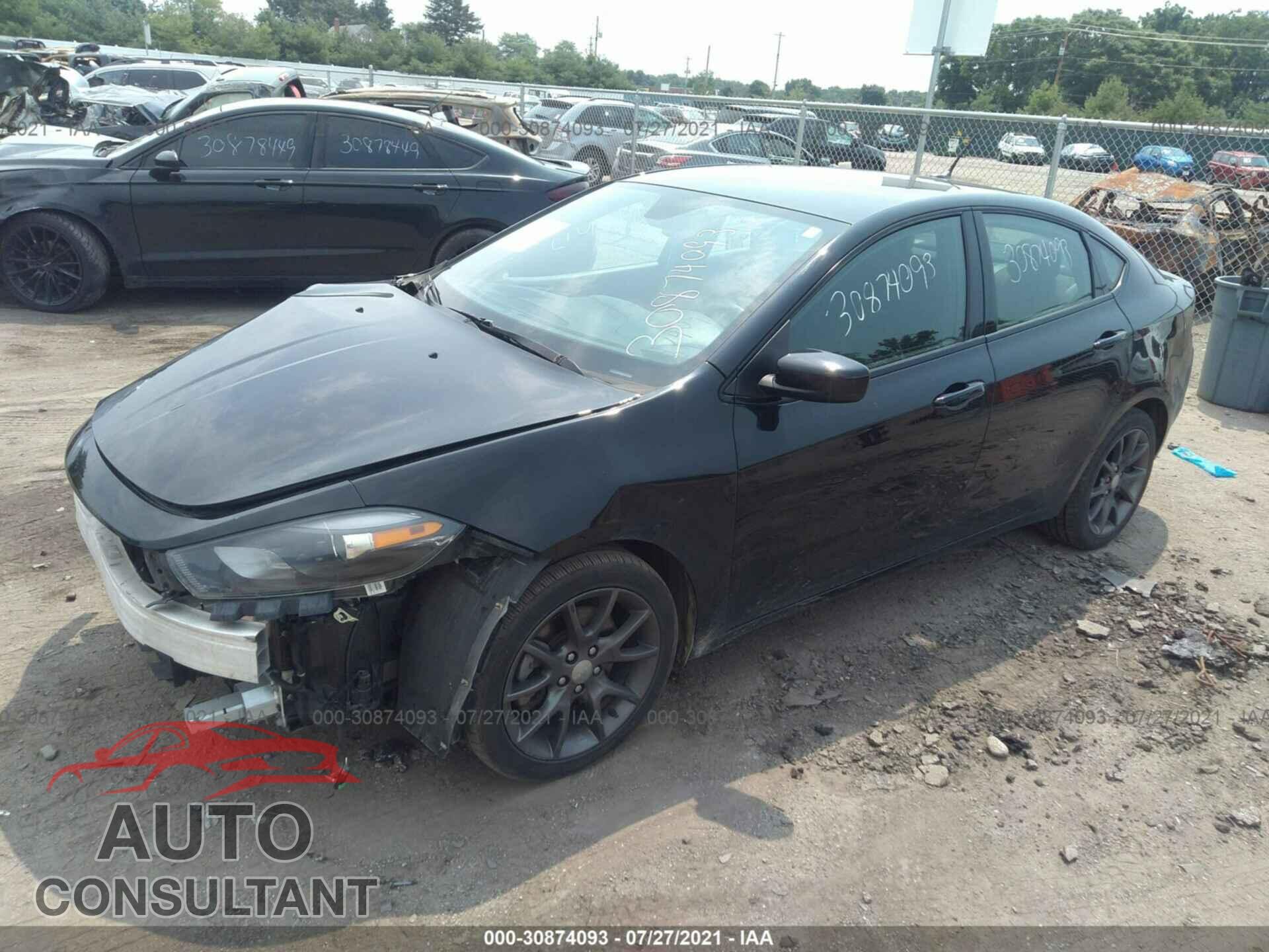 DODGE DART 2016 - 1C3CDFBB2GD680784