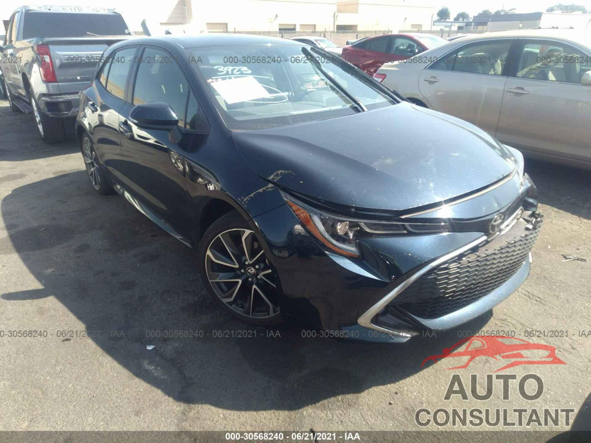 TOYOTA COROLLA HATCHBACK 2019 - JTNK4RBE6K3029896