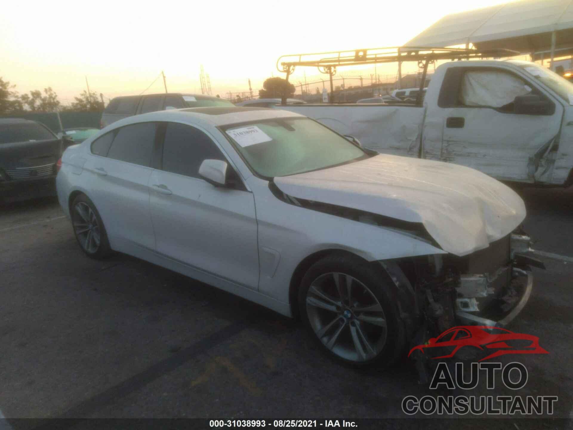 BMW 4 SERIES 2016 - WBA4A9C52GGL89281