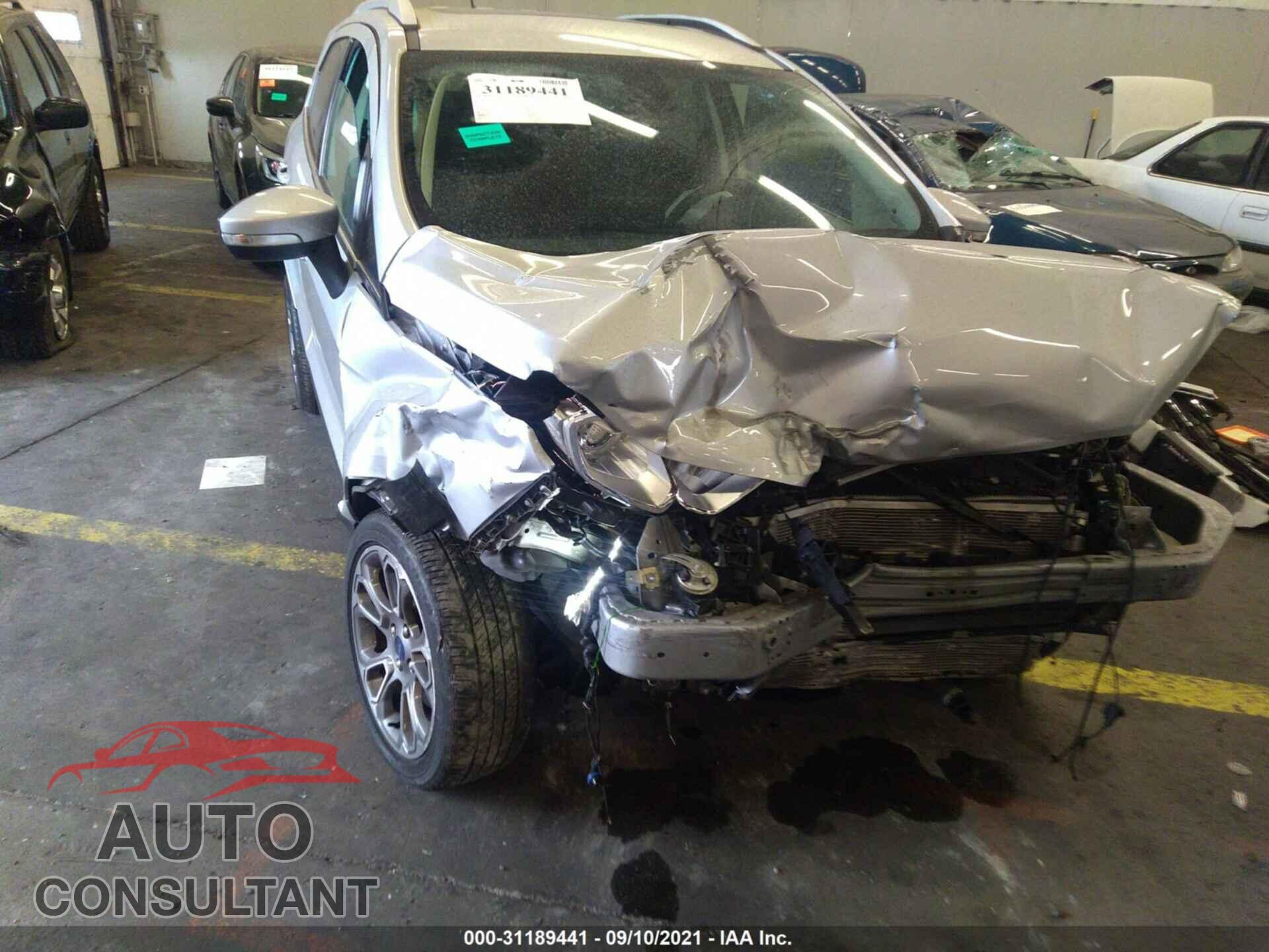 FORD ECOSPORT 2019 - MAJ6S3KL6KC257832