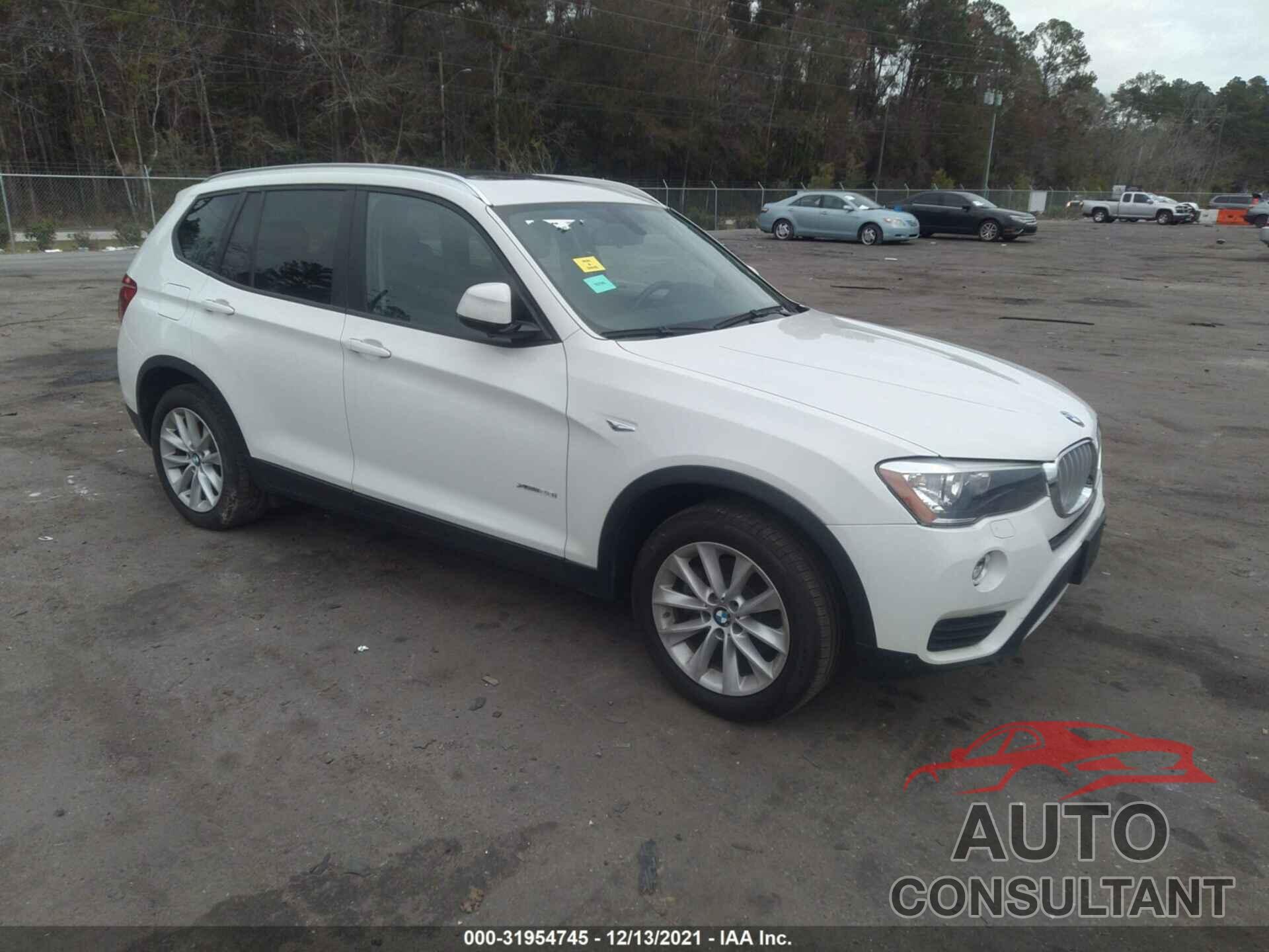BMW X3 2017 - 5UXWX9C34H0W78129