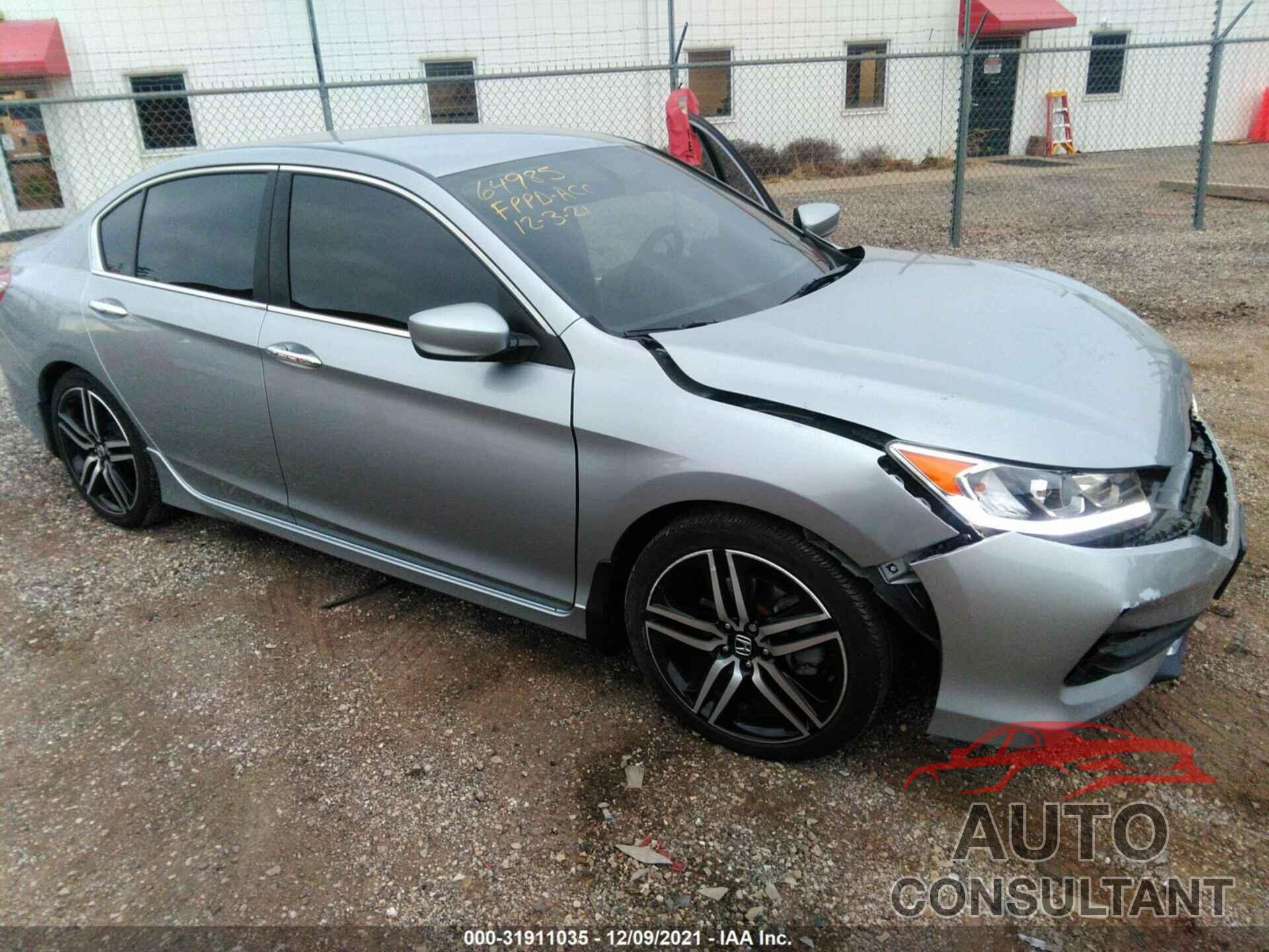 HONDA ACCORD SEDAN 2017 - 1HGCR2F54HA132851