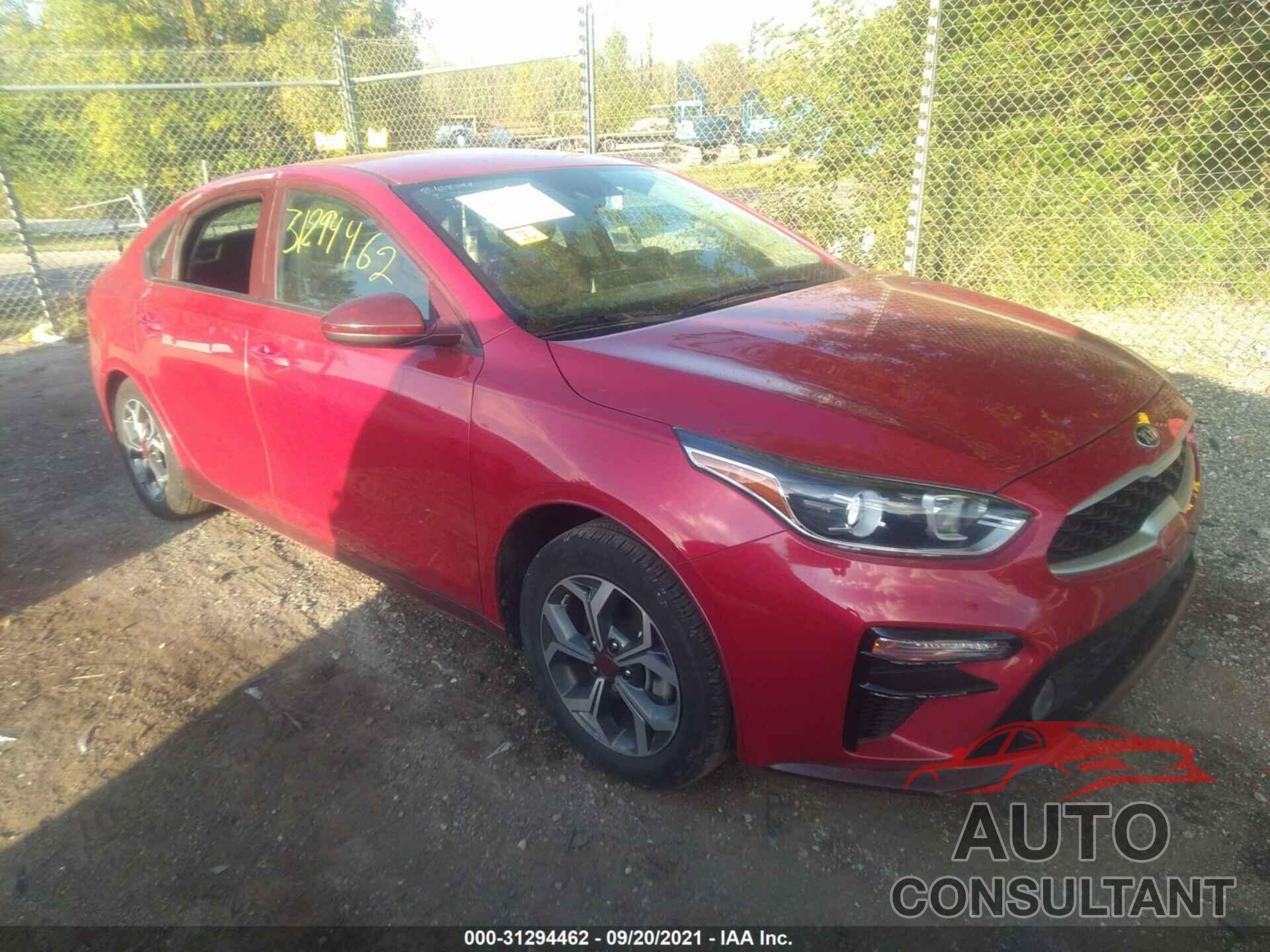 KIA FORTE 2020 - 3KPF24ADXLE148374